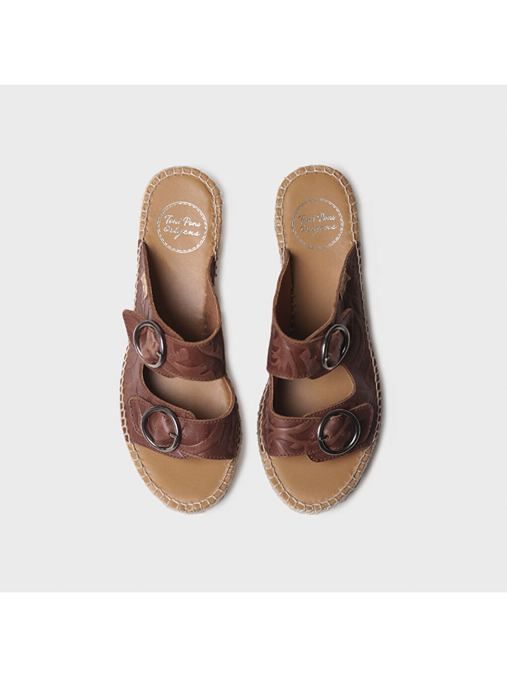 Kahverengi Kadın Sandalet Idoia Tan-2