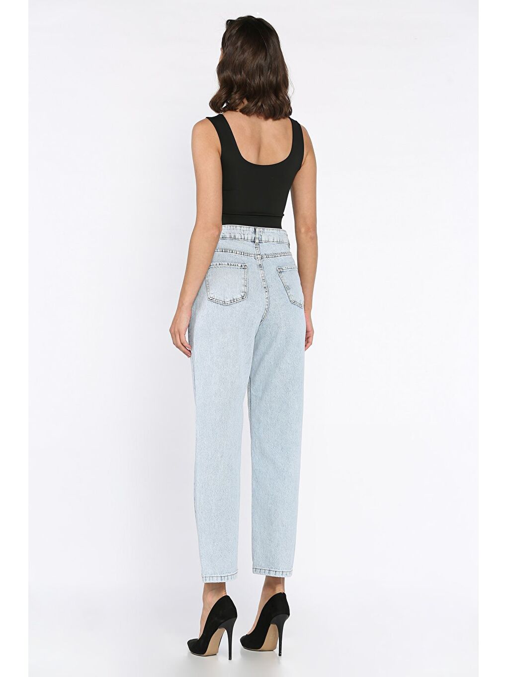 Mavi Kadın Mom Jean Jean Pantolon-3