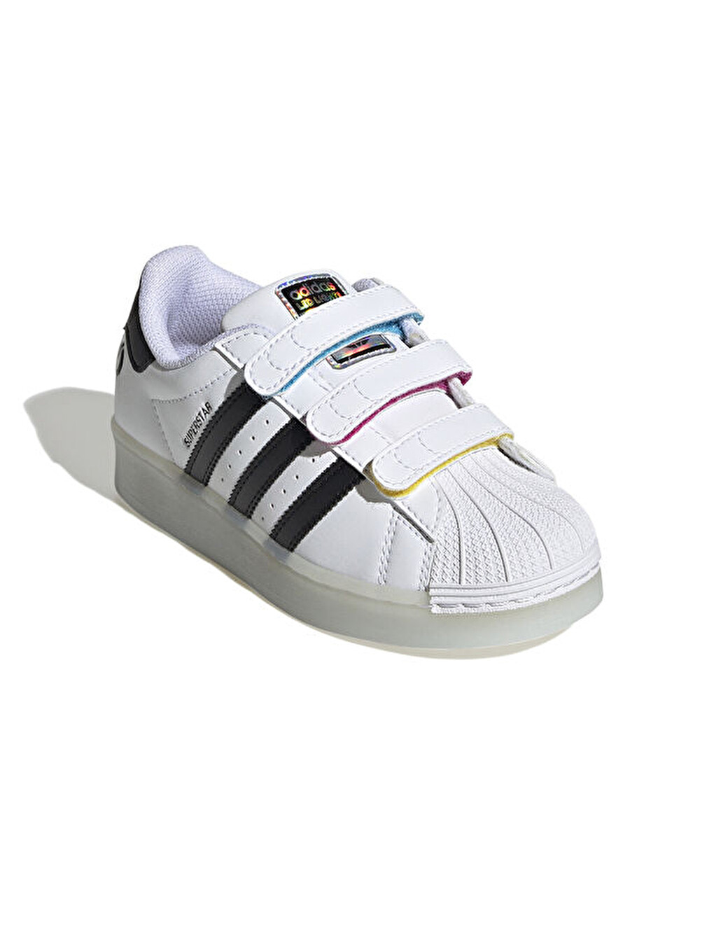 Superstar Led Lights Cf C Çocuk Günlük Ayakkabı Jı0506 Beyaz-3