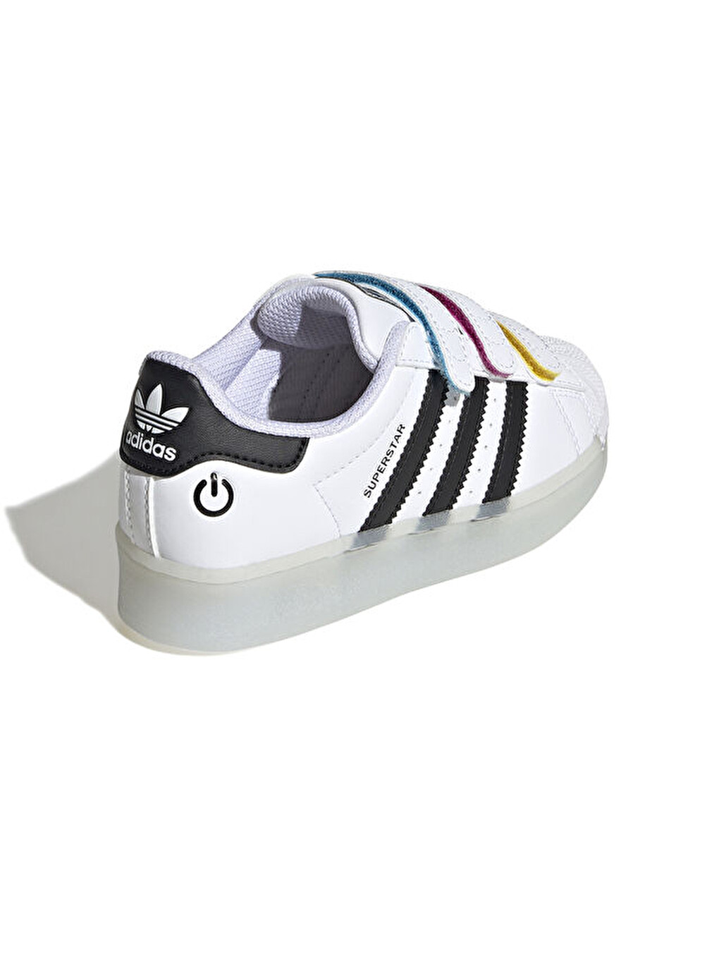 Superstar Led Lights Cf C Çocuk Günlük Ayakkabı Jı0506 Beyaz-5