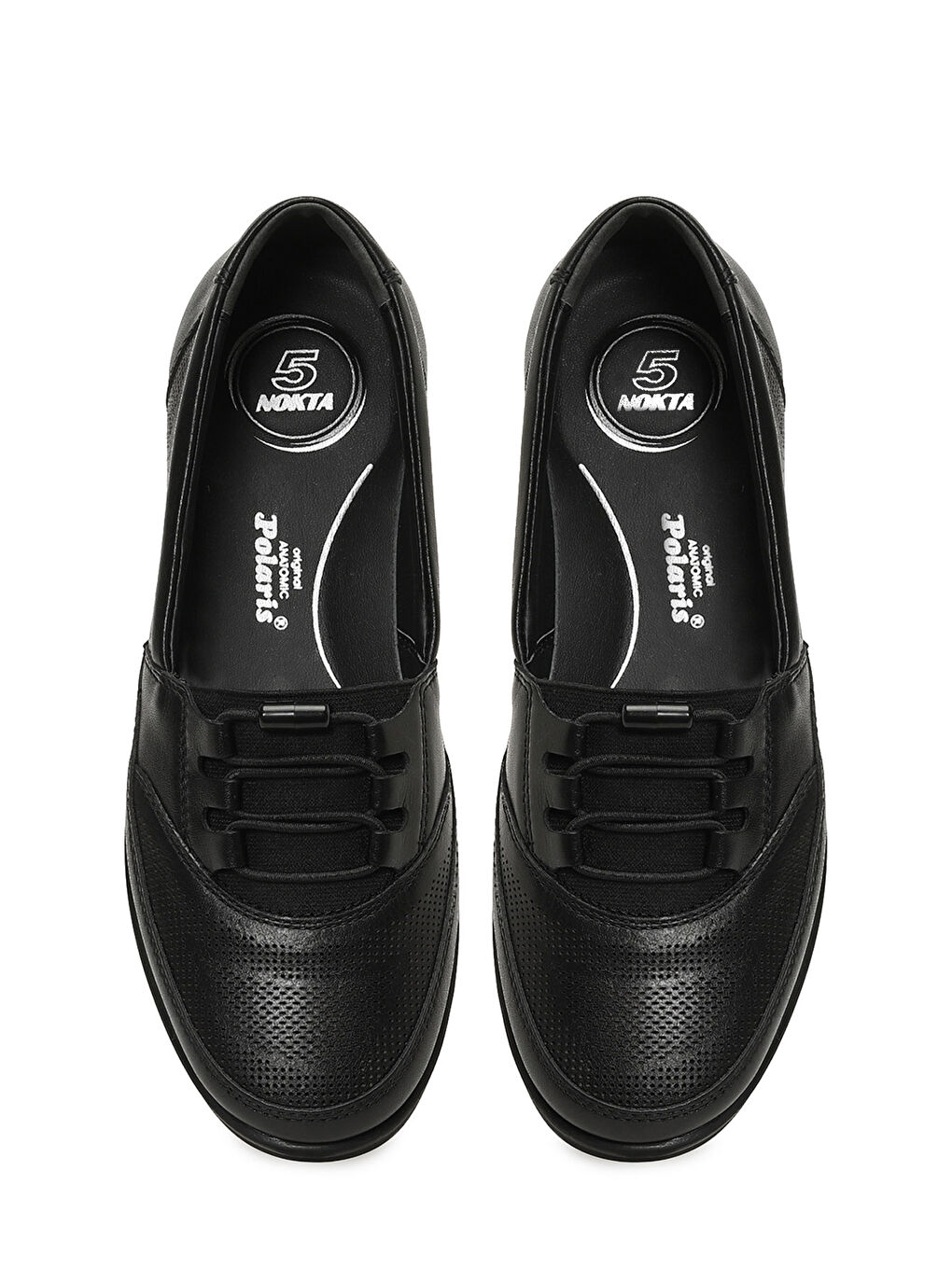 105712.Z6FX Siyah Kadın Düz Ayakkabı-3