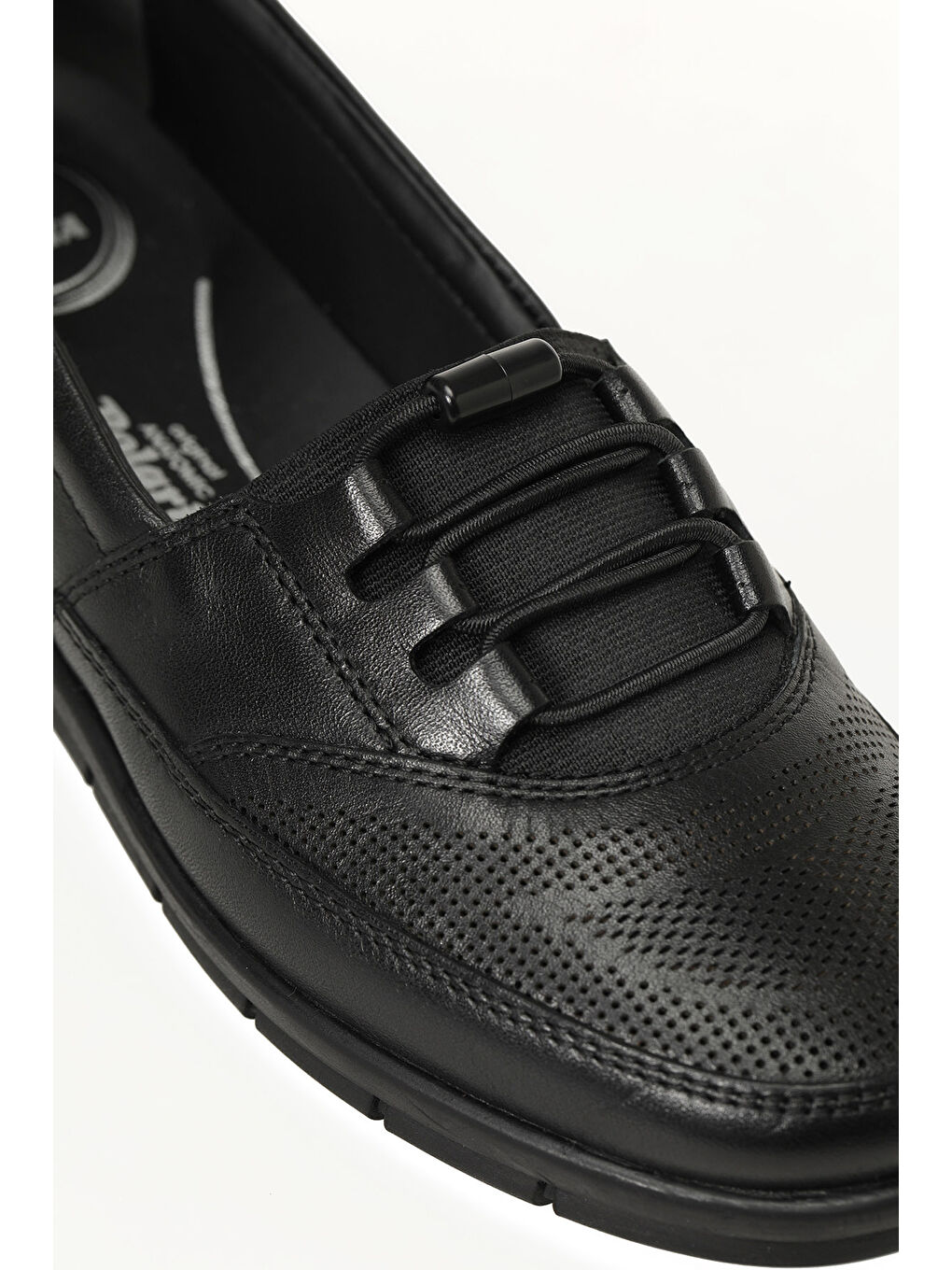 105712.Z6FX Siyah Kadın Düz Ayakkabı-6