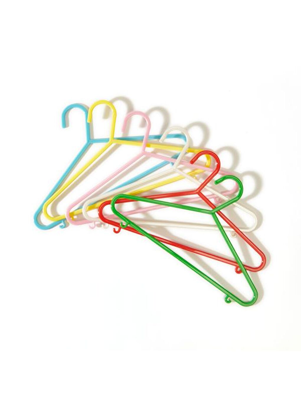 Karışık 12'li Çocuk Elbise Askısı-4