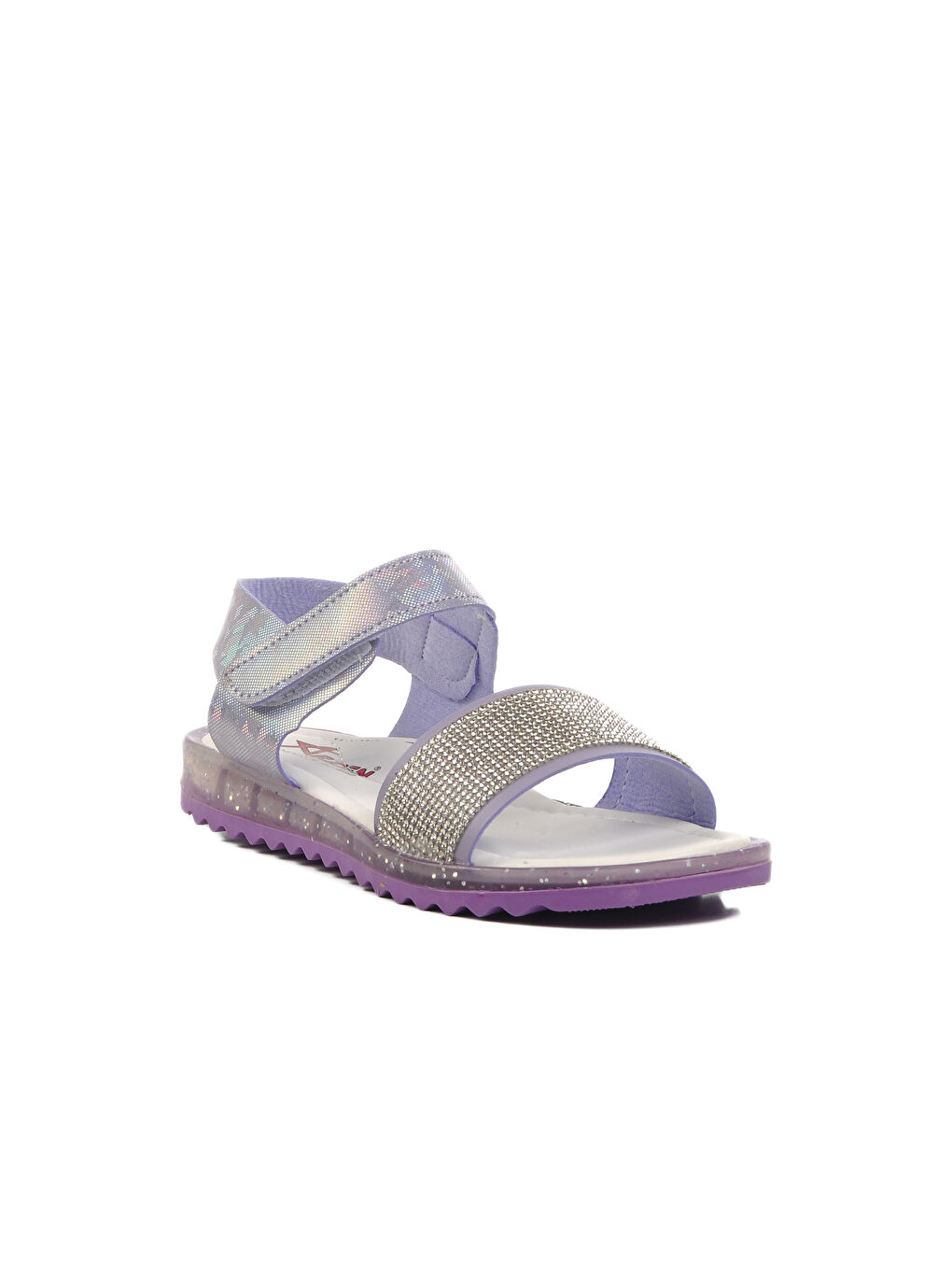 Lila Simli Ortopedik Kız Çocuk Sandalet 24-408 P-2