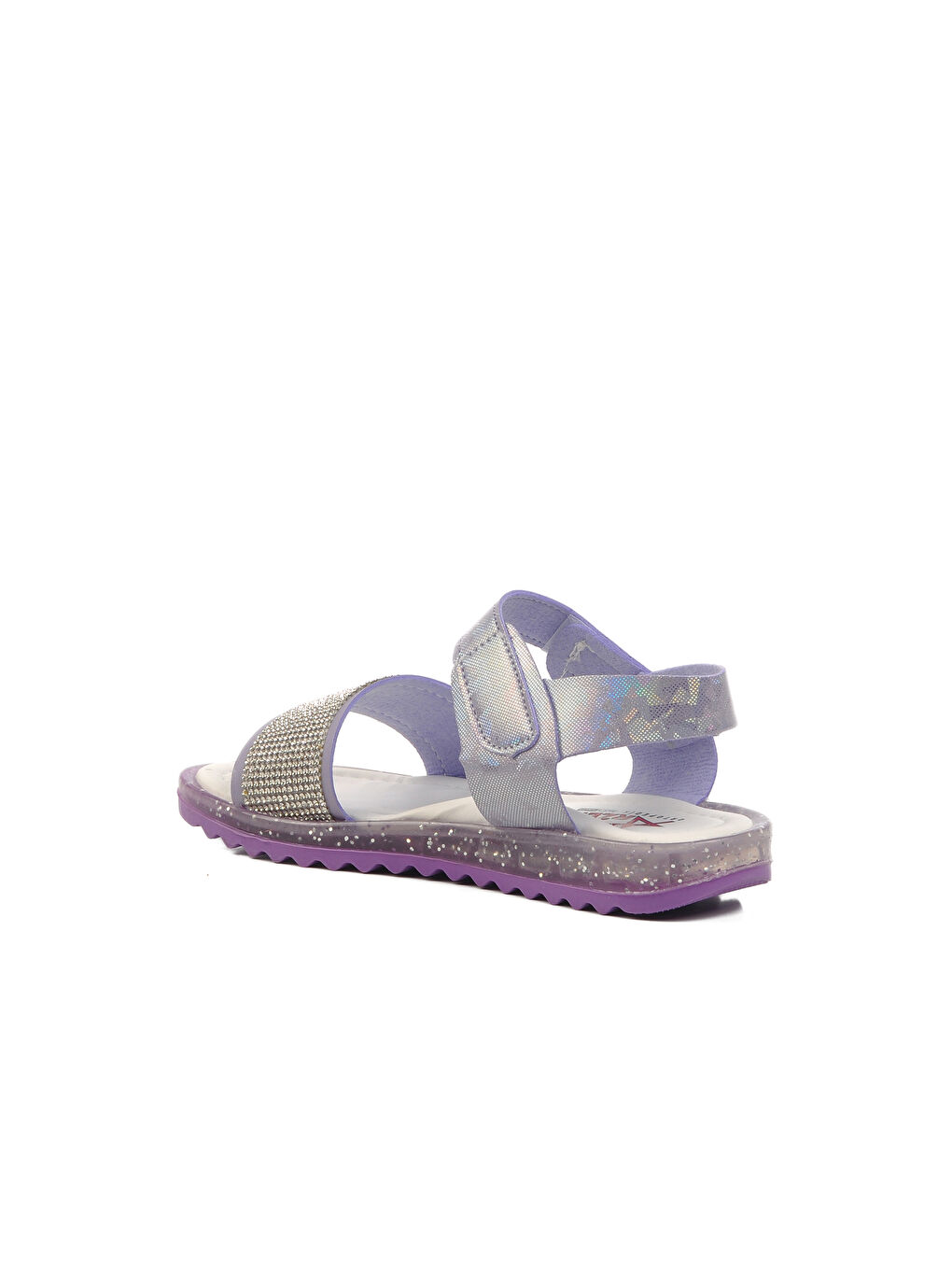 Lila Simli Ortopedik Kız Çocuk Sandalet 24-408 P-3