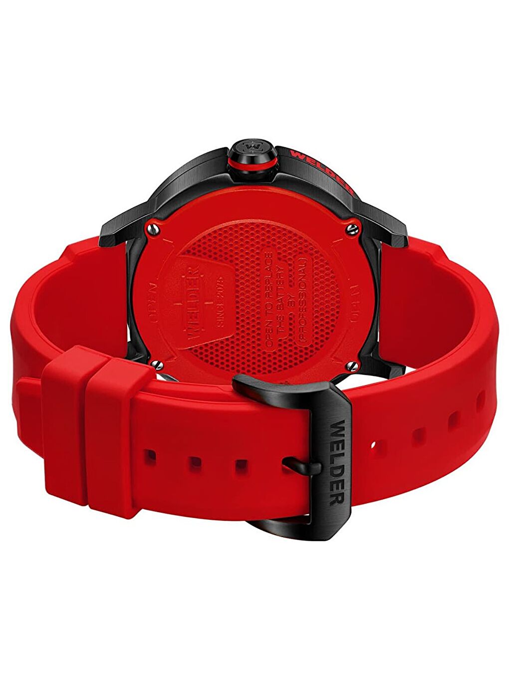 Kırmızı WMD2009 Erkek Kol Saati-2