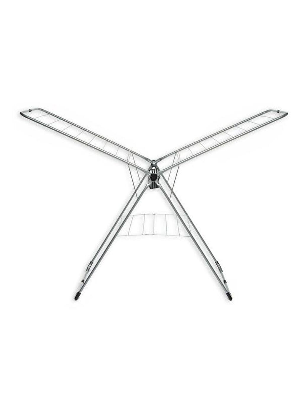 Gri Uzay Sepetli Çamaşır Kurutma Askısı