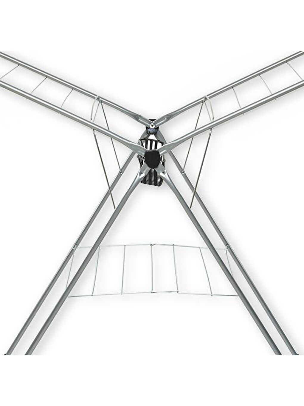 Gri Uzay Sepetli Çamaşır Kurutma Askısı-1