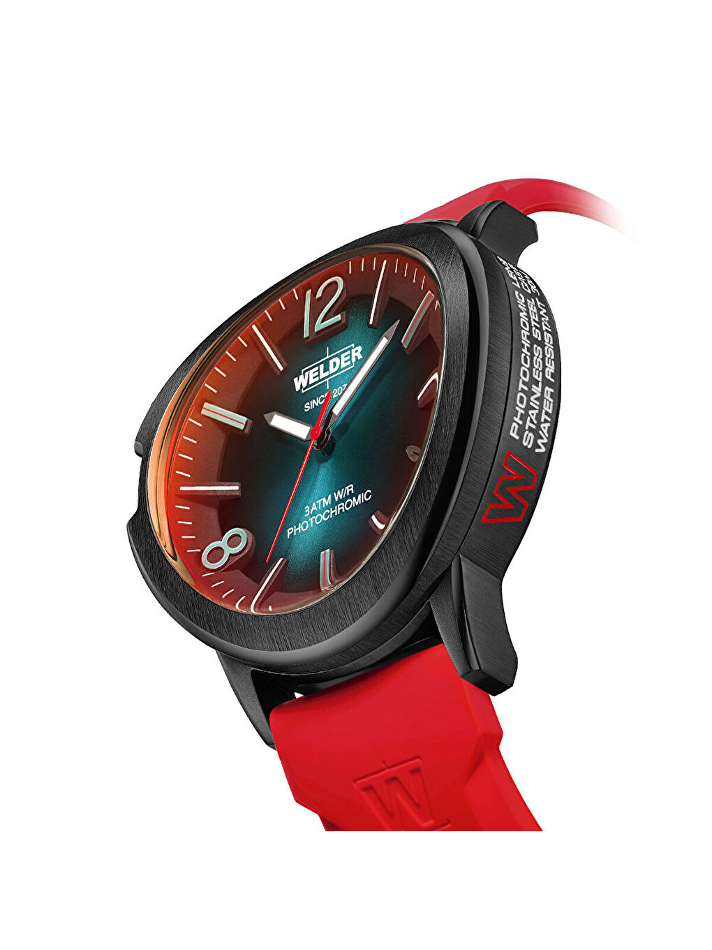 Kırmızı WMD2009 Erkek Kol Saati-4