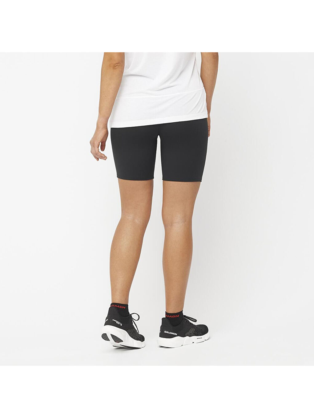 Cross Multi Short Tight Kadın Siyah Koşu Şortu-5