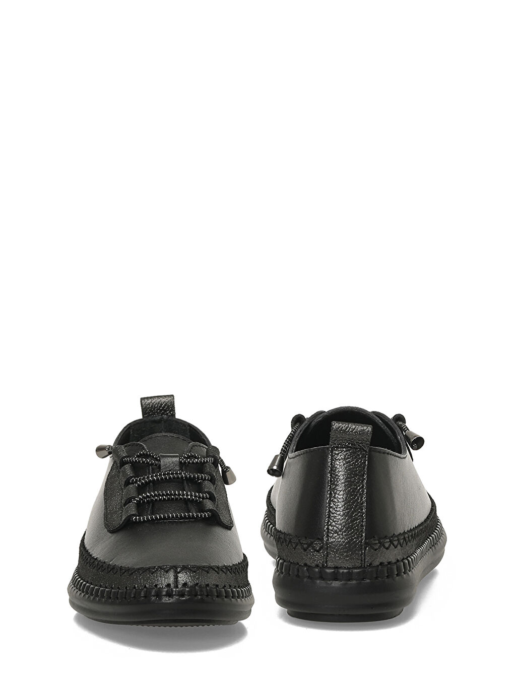 105733.Z6FX Siyah Kadın Düz Ayakkabı-4