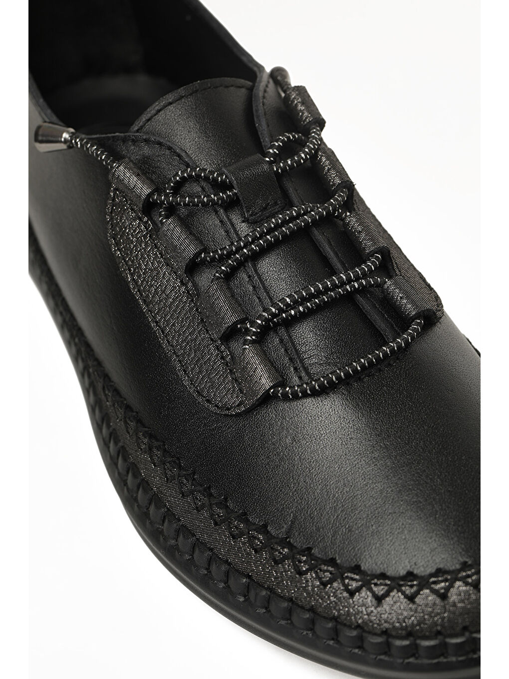 105733.Z6FX Siyah Kadın Düz Ayakkabı-6