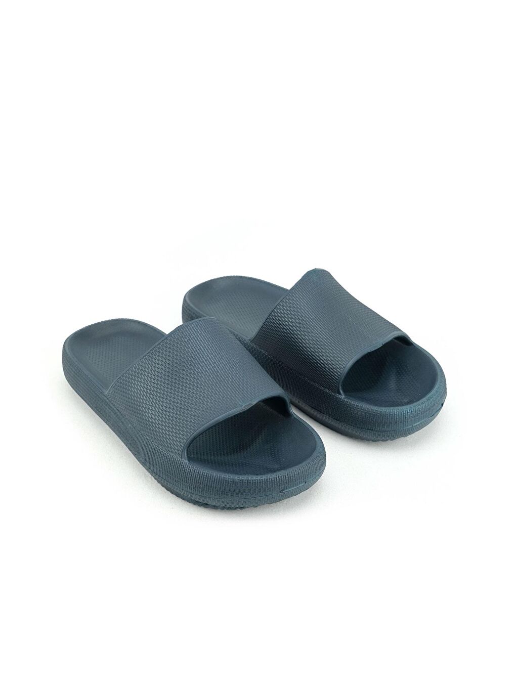 Lacivert Yazlık Erkek Eva Banyo Bahçe Islak Zemine Uygun Terlik-2