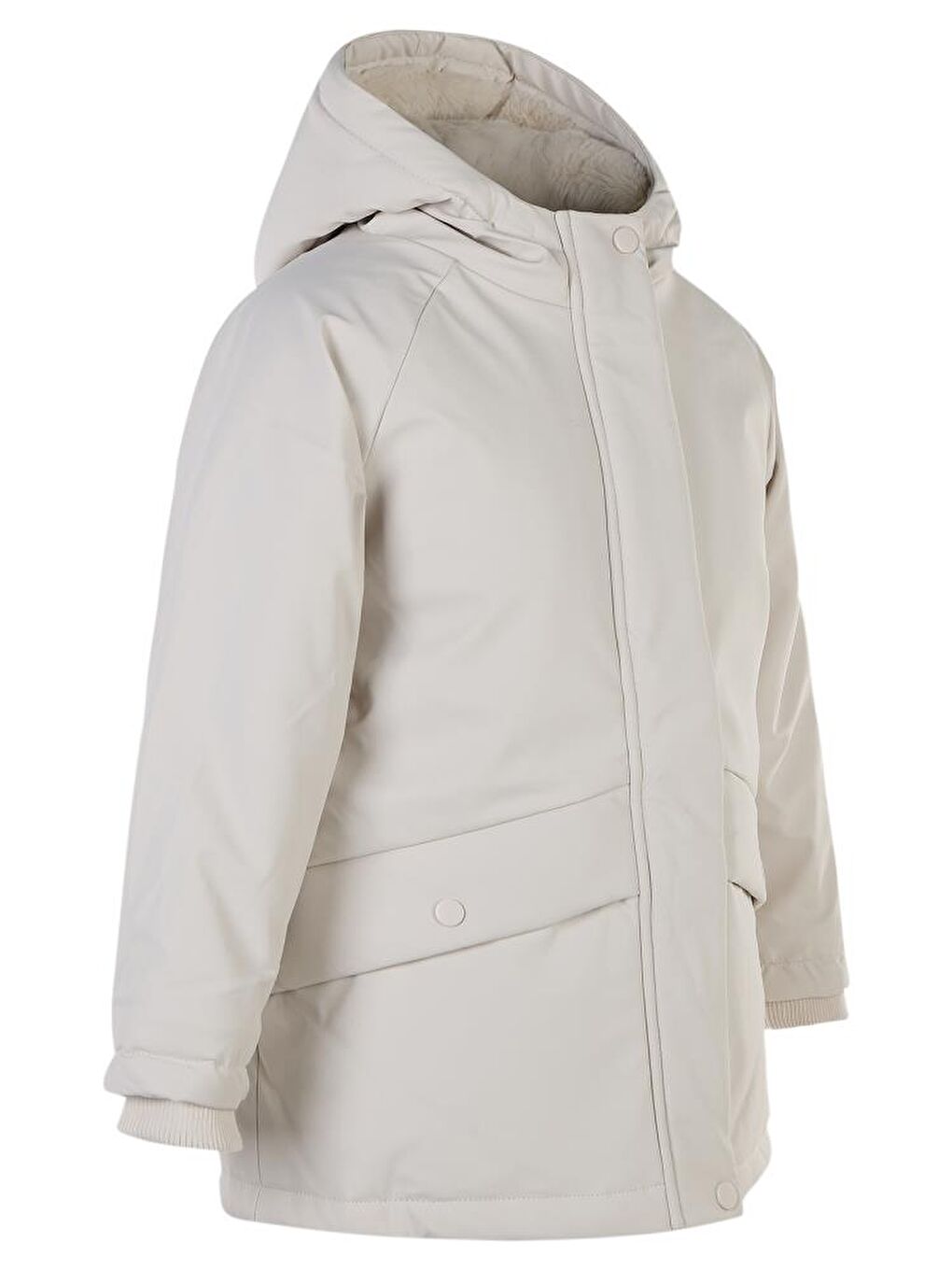 Bej Girls 2-5 Yaş Mont - Fil Dişi 5-6 Yaş-6