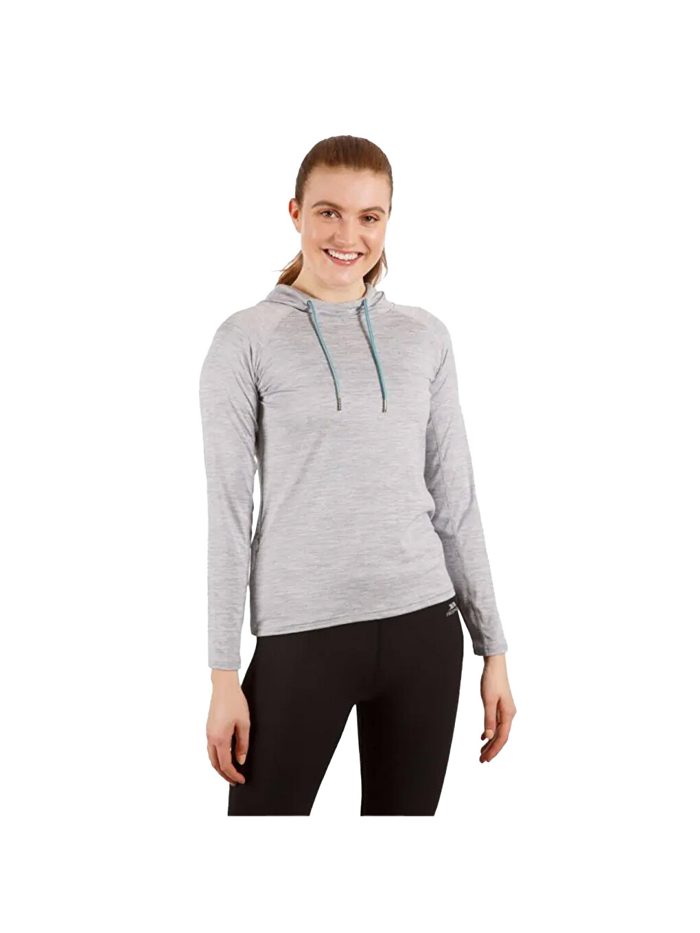Siyah Hattie - Active Hoodie Kadın Sweatshirt-3