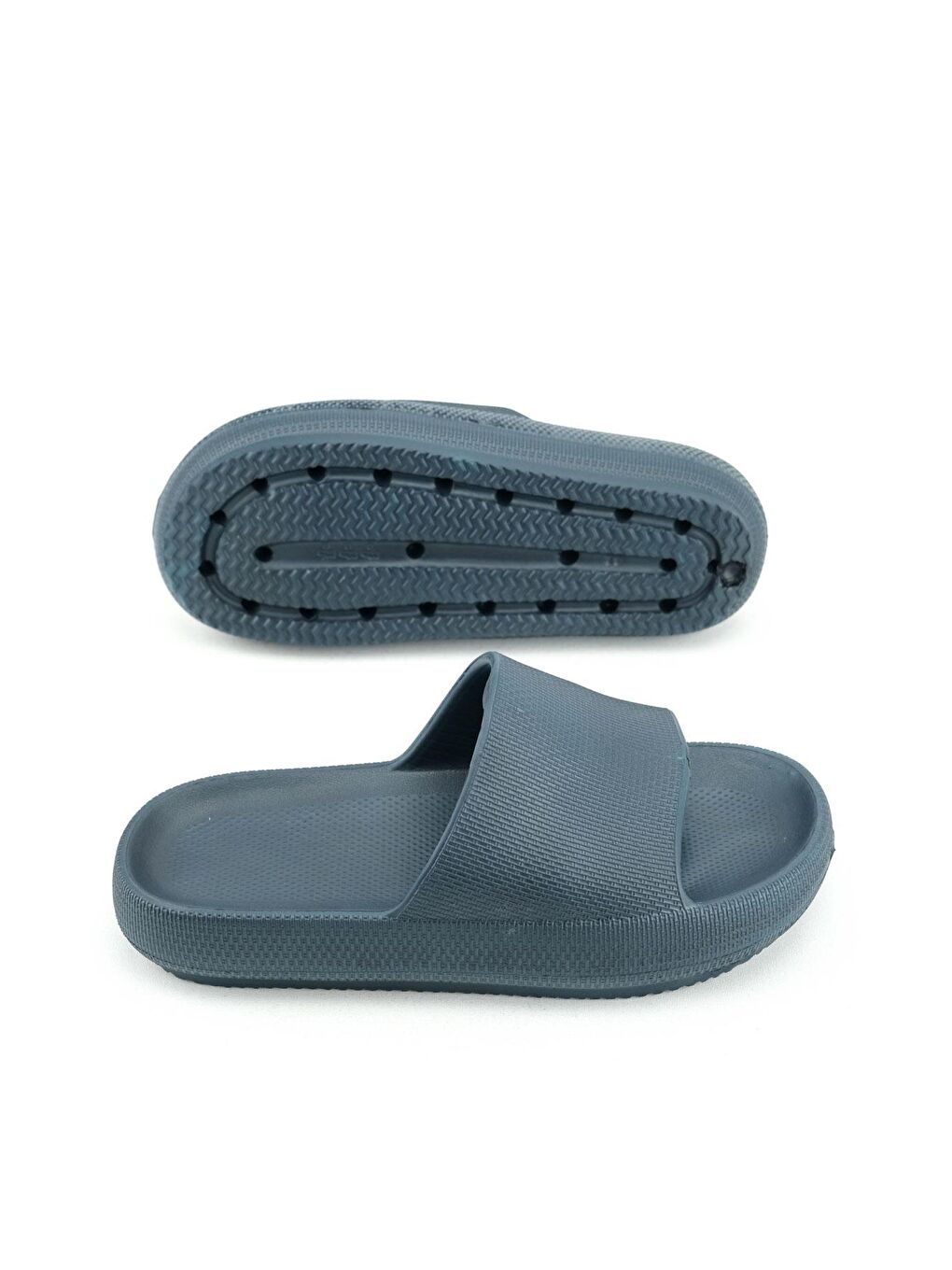 Lacivert Yazlık Erkek Eva Banyo Bahçe Islak Zemine Uygun Terlik-4