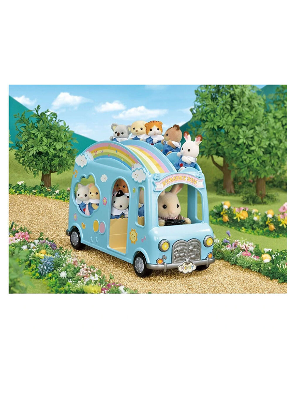 Sylvanian Families Renksiz Anaokulu Otobüsü ESF5317 - 1