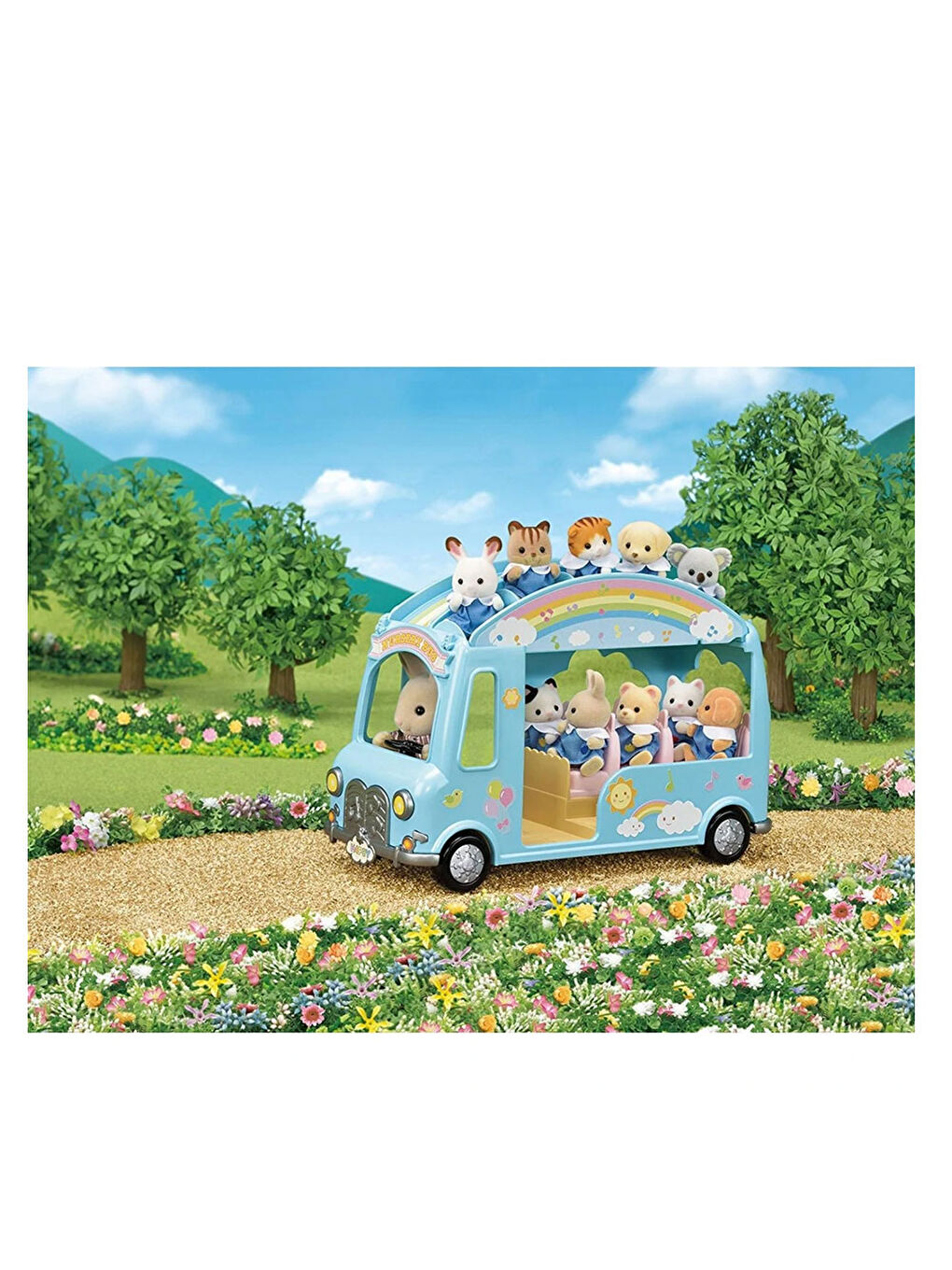 Sylvanian Families Renksiz Anaokulu Otobüsü ESF5317 - 3