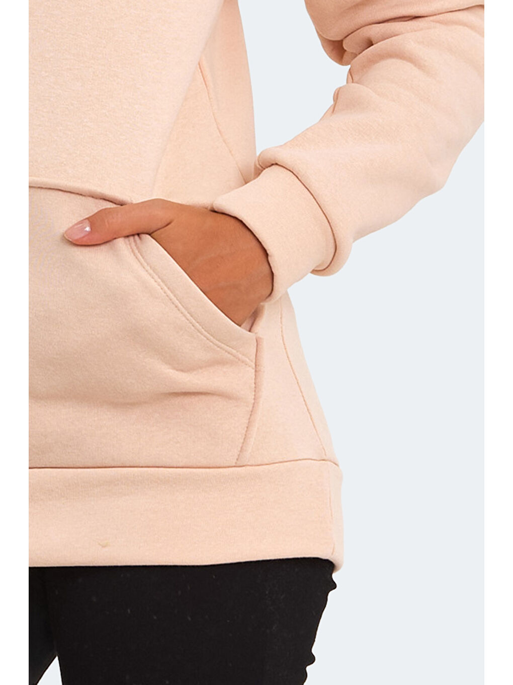 KESHIAN IN Kadın Bej Sweatshirt-5