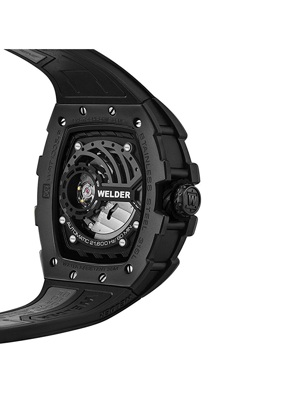 Siyah WRT1005-R Erkek Kol Saati-5