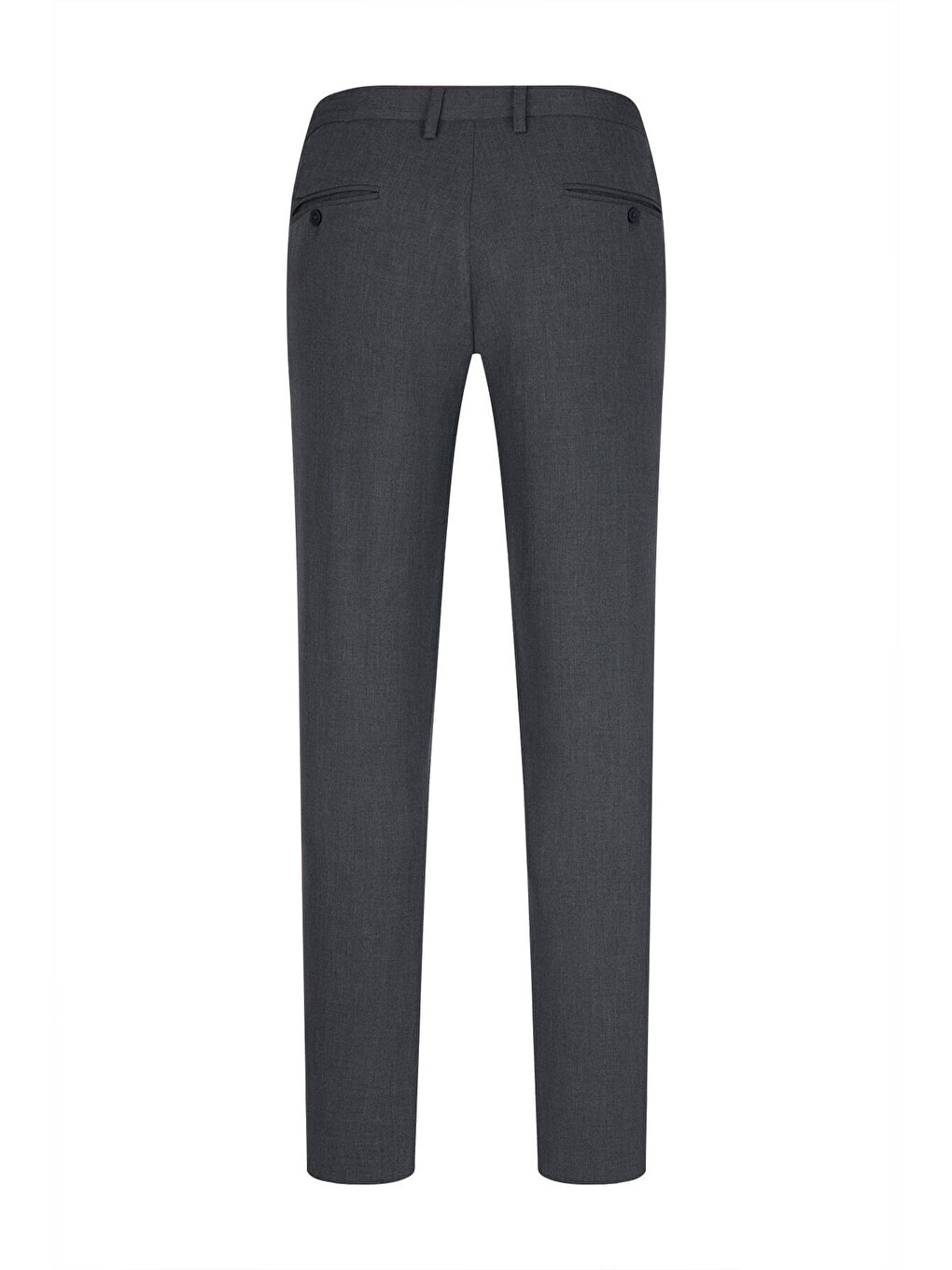 Gri Rahat Kesim Yandan Cepli Jogger Pantolon-2
