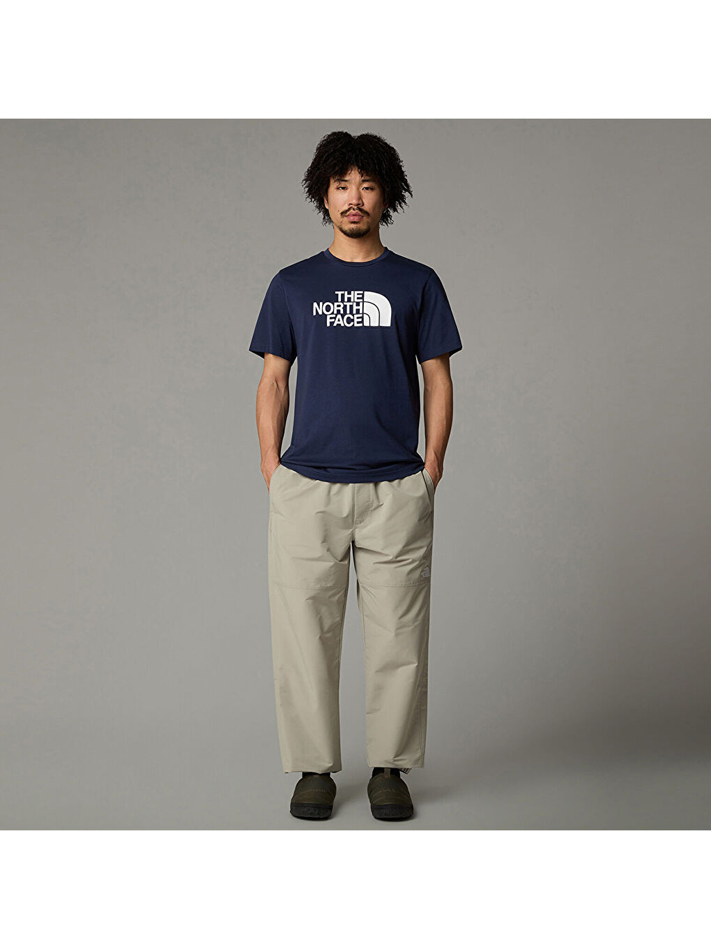 Easy Erkek Lacivert Yuvarlak Yaka Tişört-2