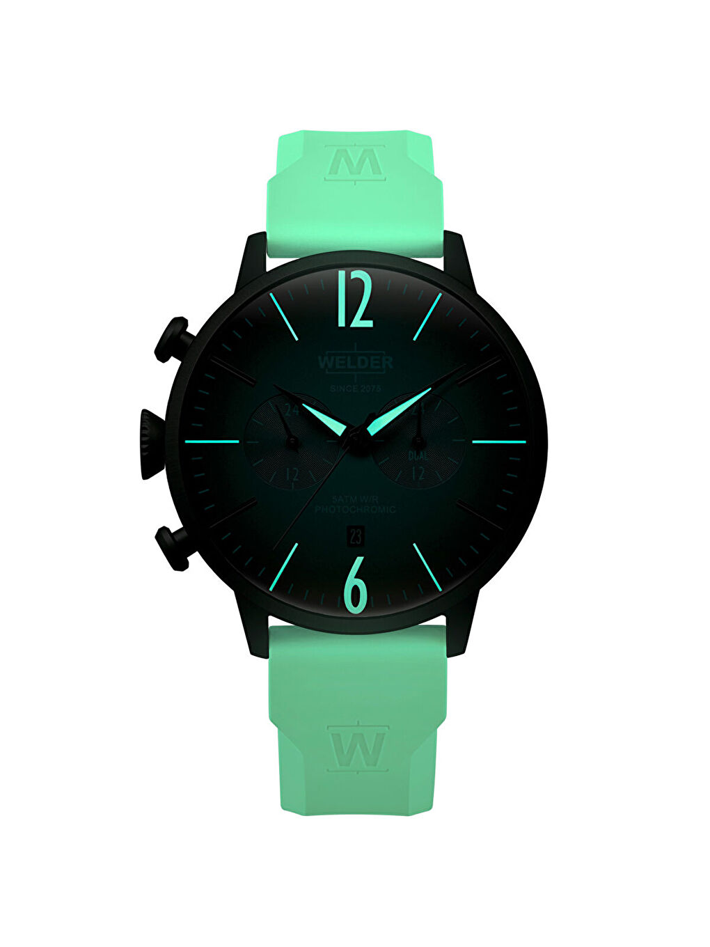 Beyaz WWRC1034 47 mm Erkek Kol Saati-3