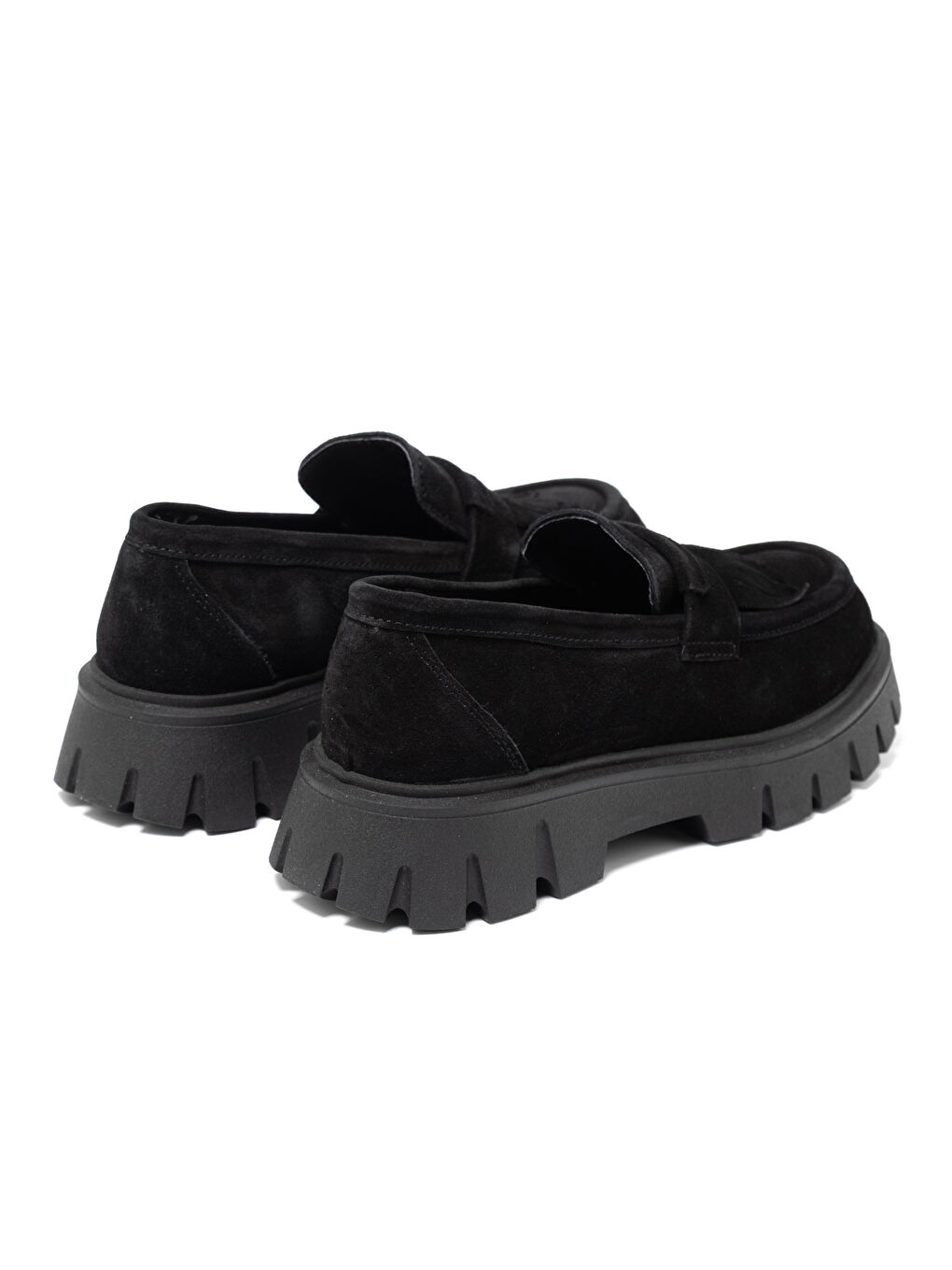 Kadın Oxford ( Klasik) RC-25K-001-210 Siyah Suet-3