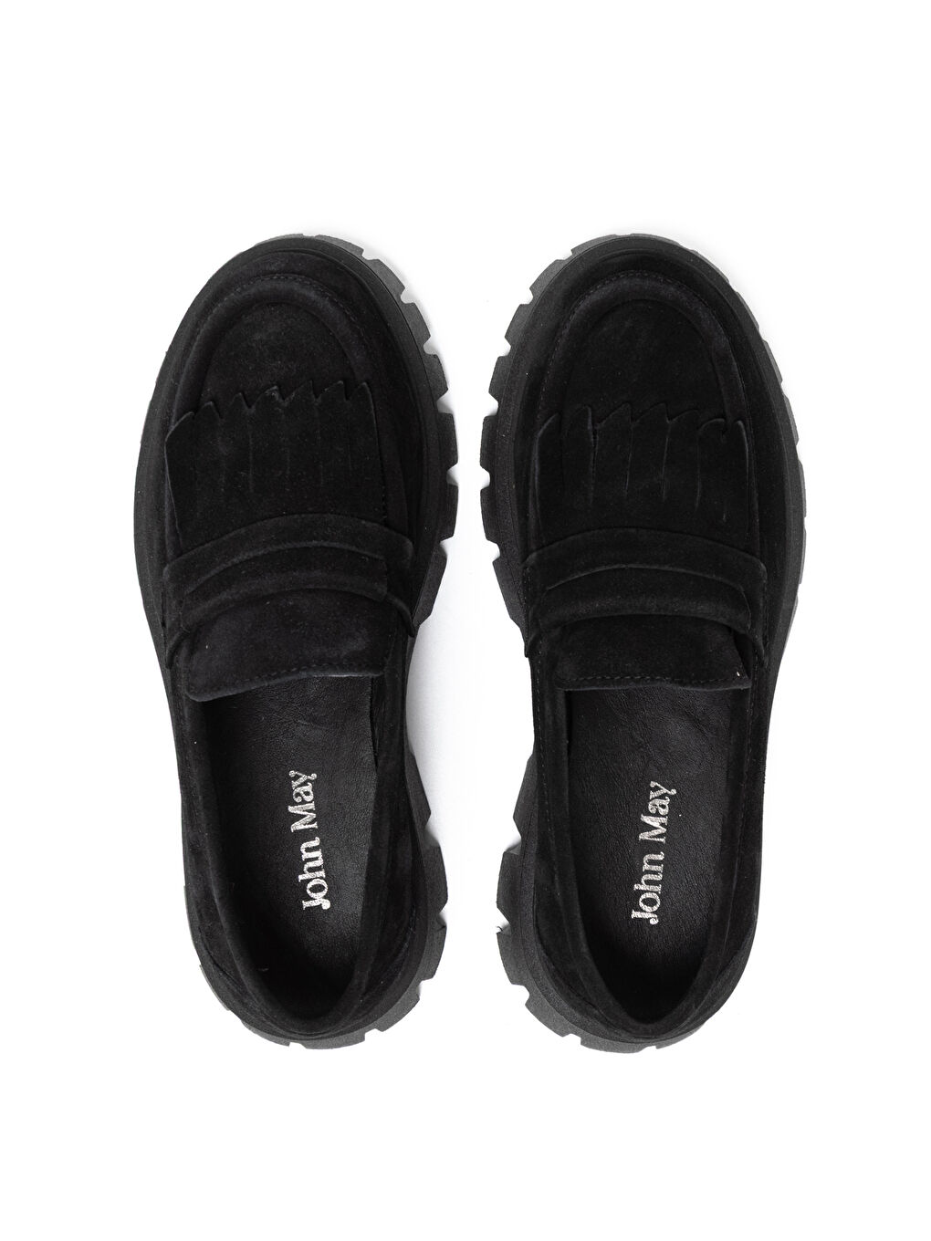 Kadın Oxford ( Klasik) RC-25K-001-210 Siyah Suet-6