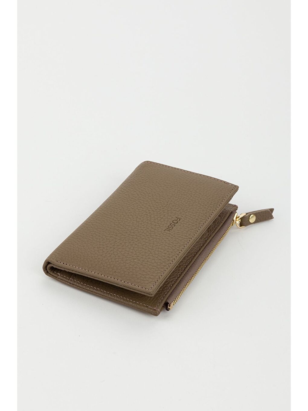 Bej Kutulu Hakiki Deri Mürdüm Orta Boy Kadın El Portföyü Kartlık Cüzdan-1