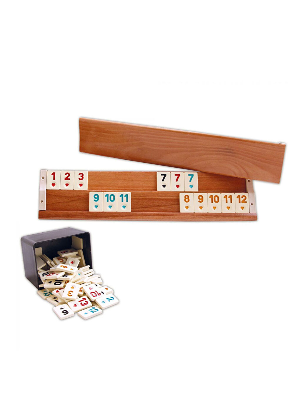 Star Flas Ağaç Okey Takımı 1010112-2