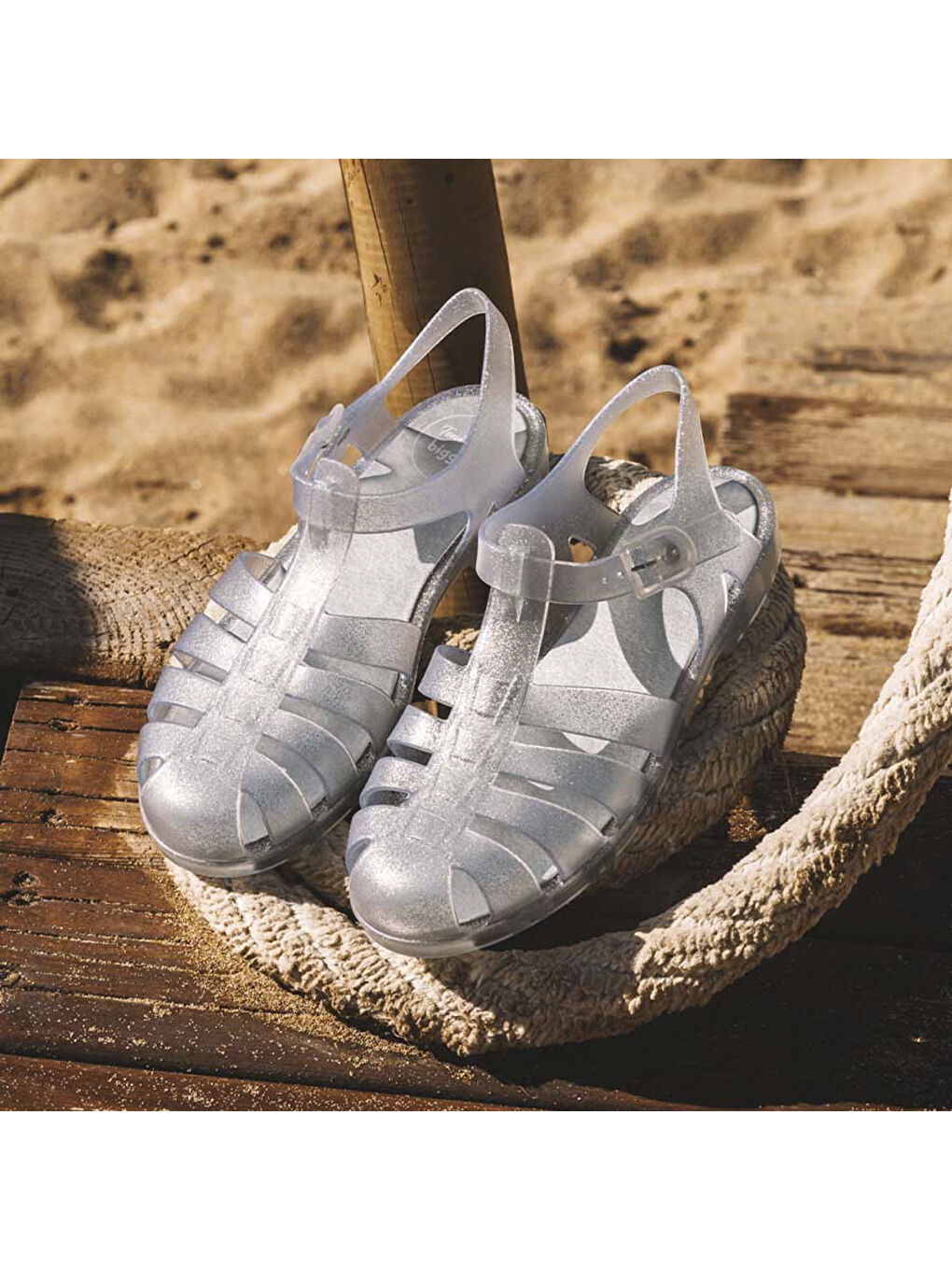 Gri Kadın Sandalet Cala Platinum-5