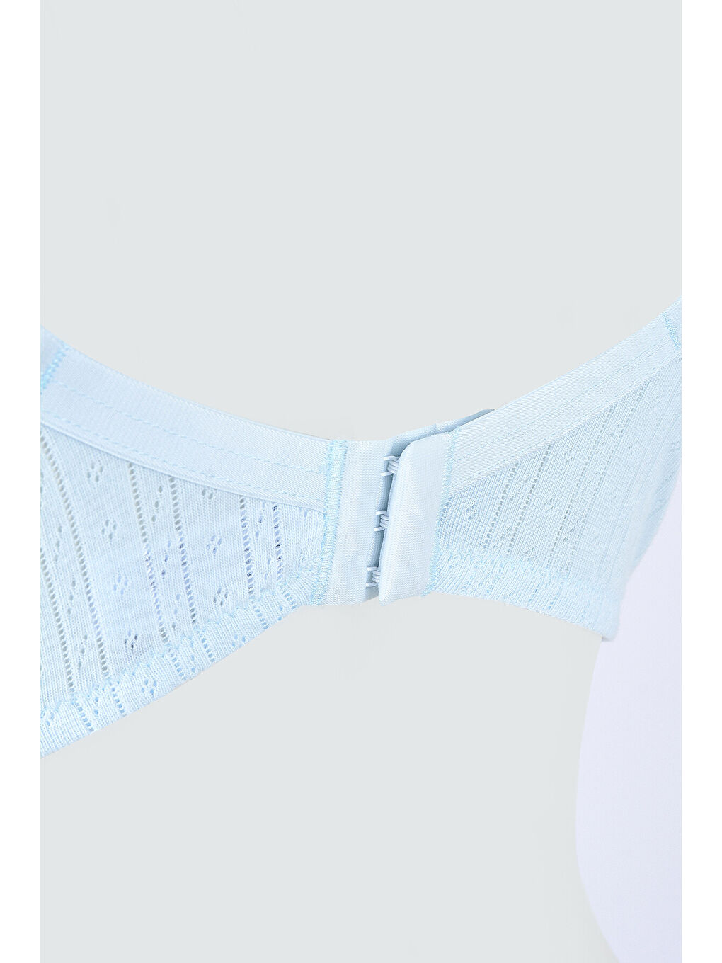 Mavi Soft Pamuk Kaplı Desteksiz Sütyen-2