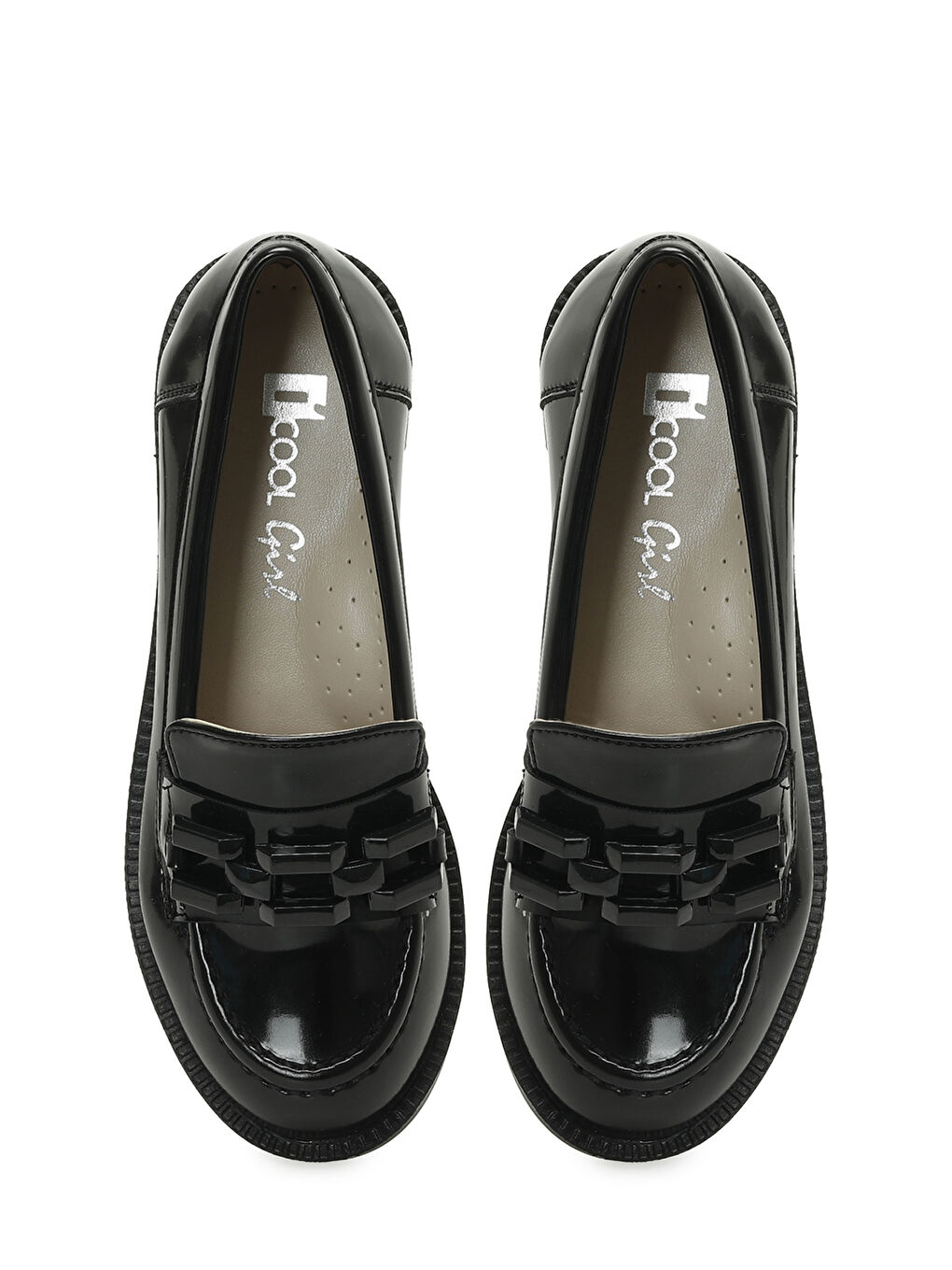 FLORIN F 5PR Siyah Kız Çocuk Babet 813-3