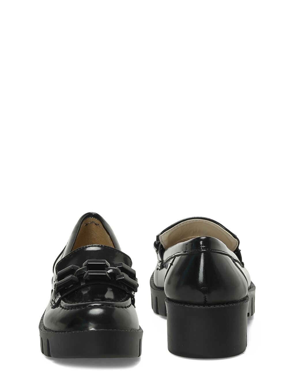 FLORIN F 5PR Siyah Kız Çocuk Babet 813-4