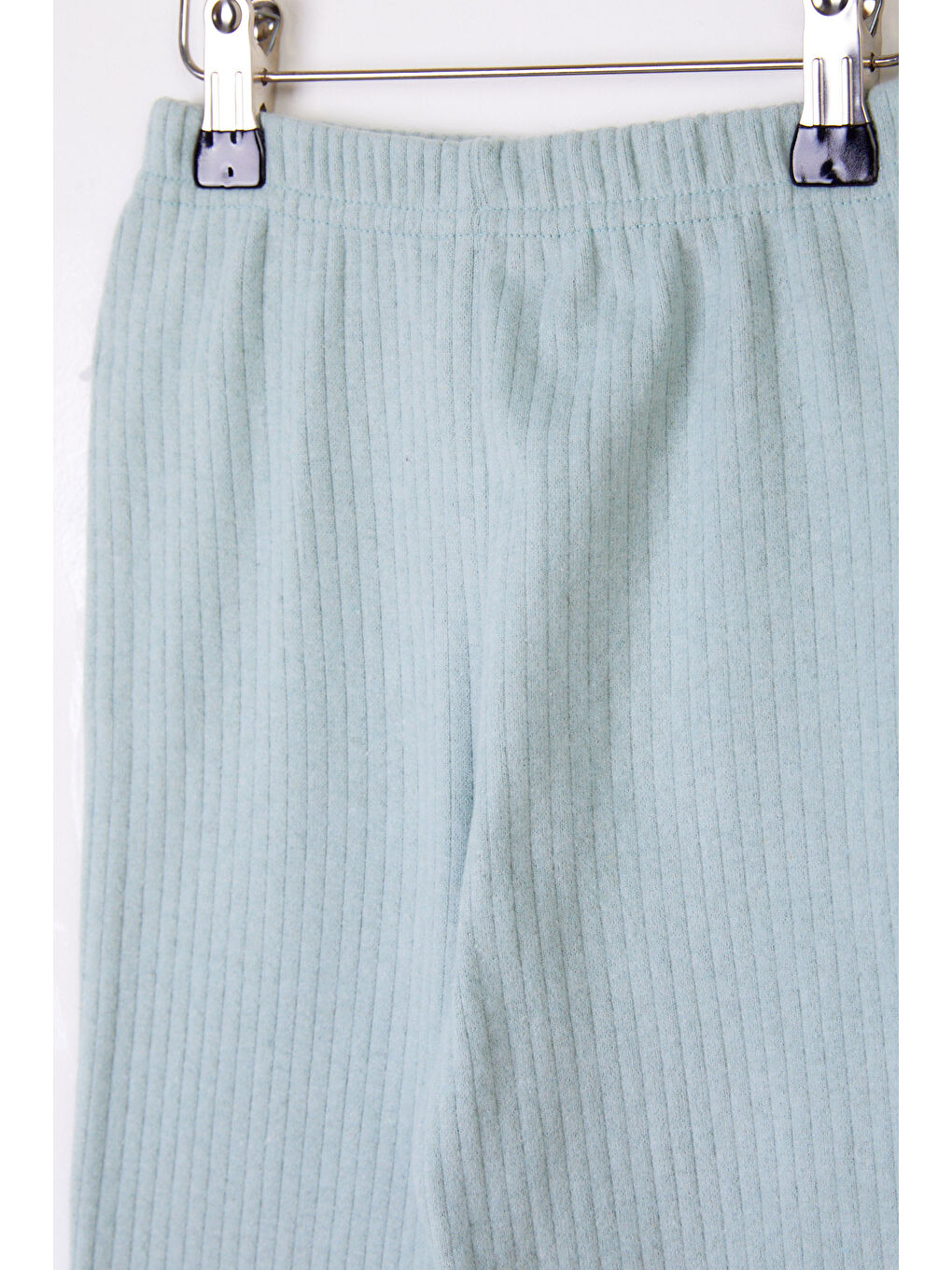 Yeşil Kız Çocuk Mint Armalı İspanyol Tayt - 26116-1