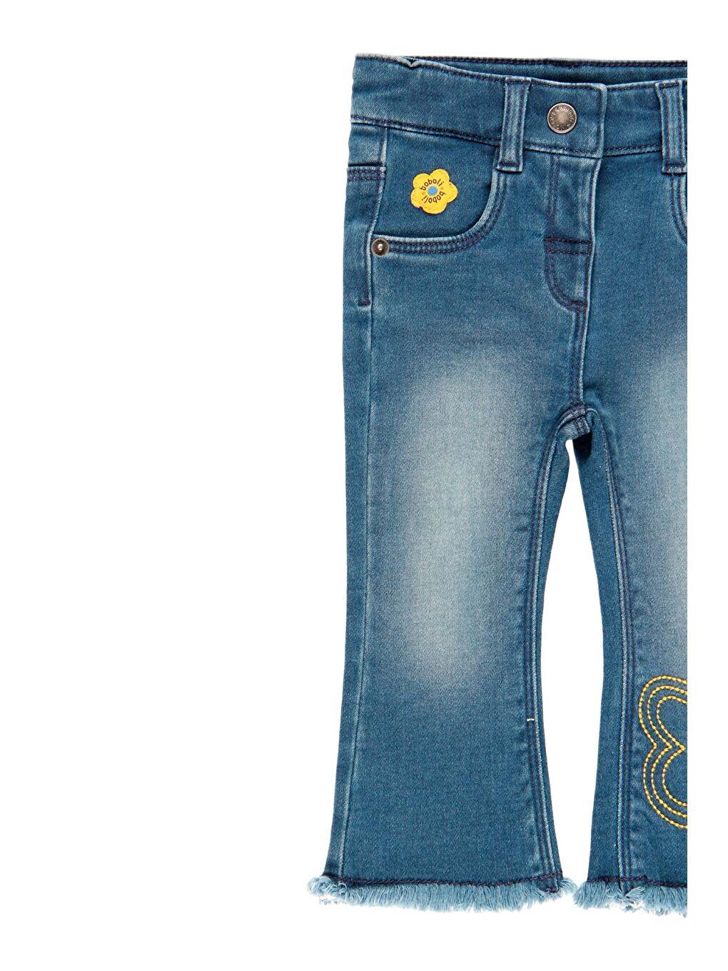 Boboli Karışık Kız Çocuk Denim Pantolon - 2