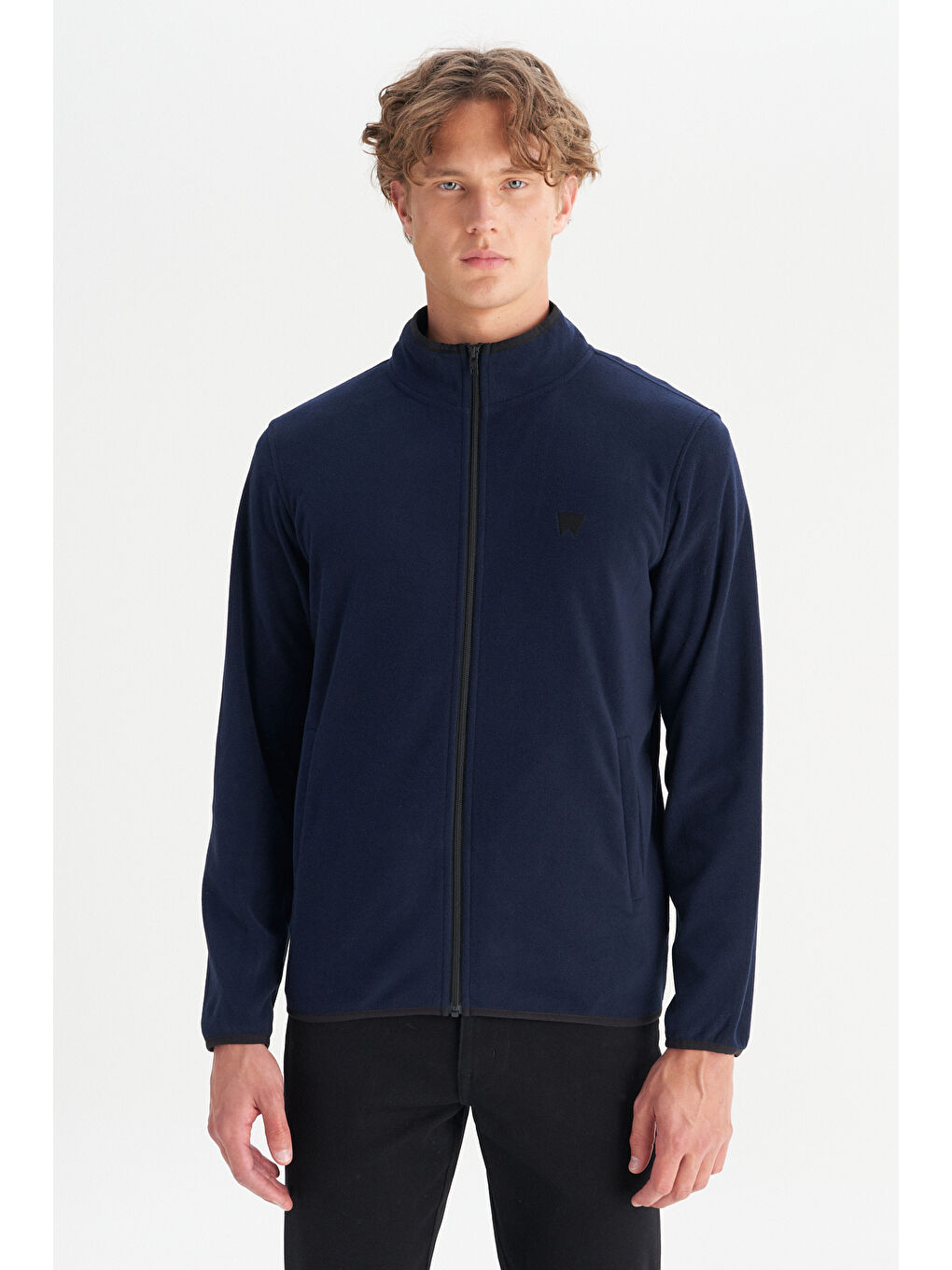 Lacivert Regular Fit Normal Kesim Polar