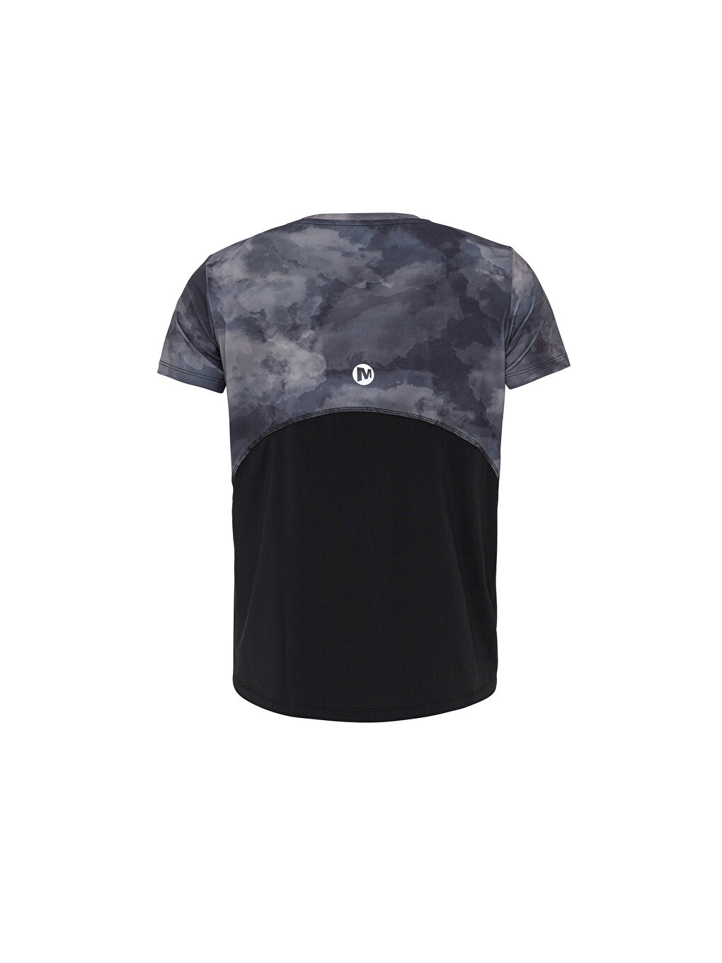 Turnp Kadın Siyah Koşu Tişört-1