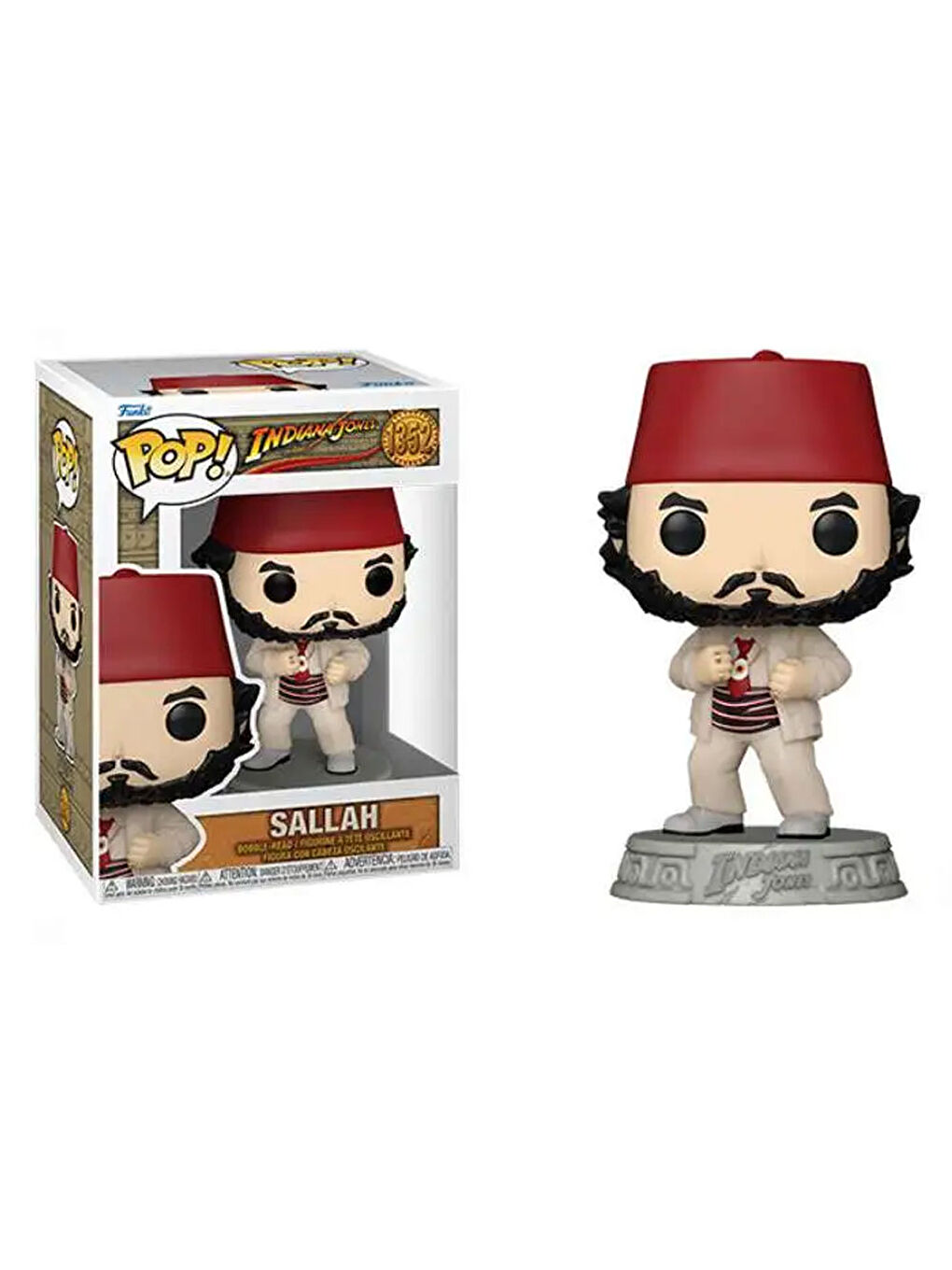 Funko Pop Figür Movies: Indiana Jones: Raiders of the Lost Ark Sallah