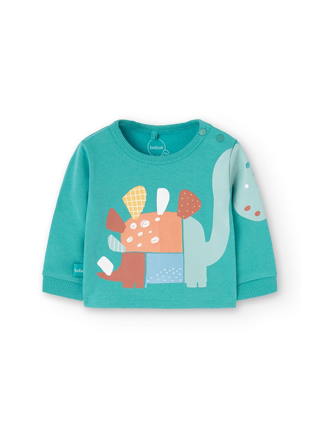 Boboli Yeşil Erkek Bebek Sweatshirt