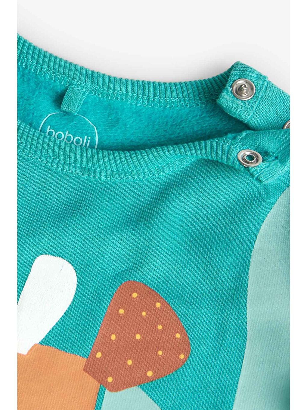 Boboli Yeşil Erkek Bebek Sweatshirt - 2