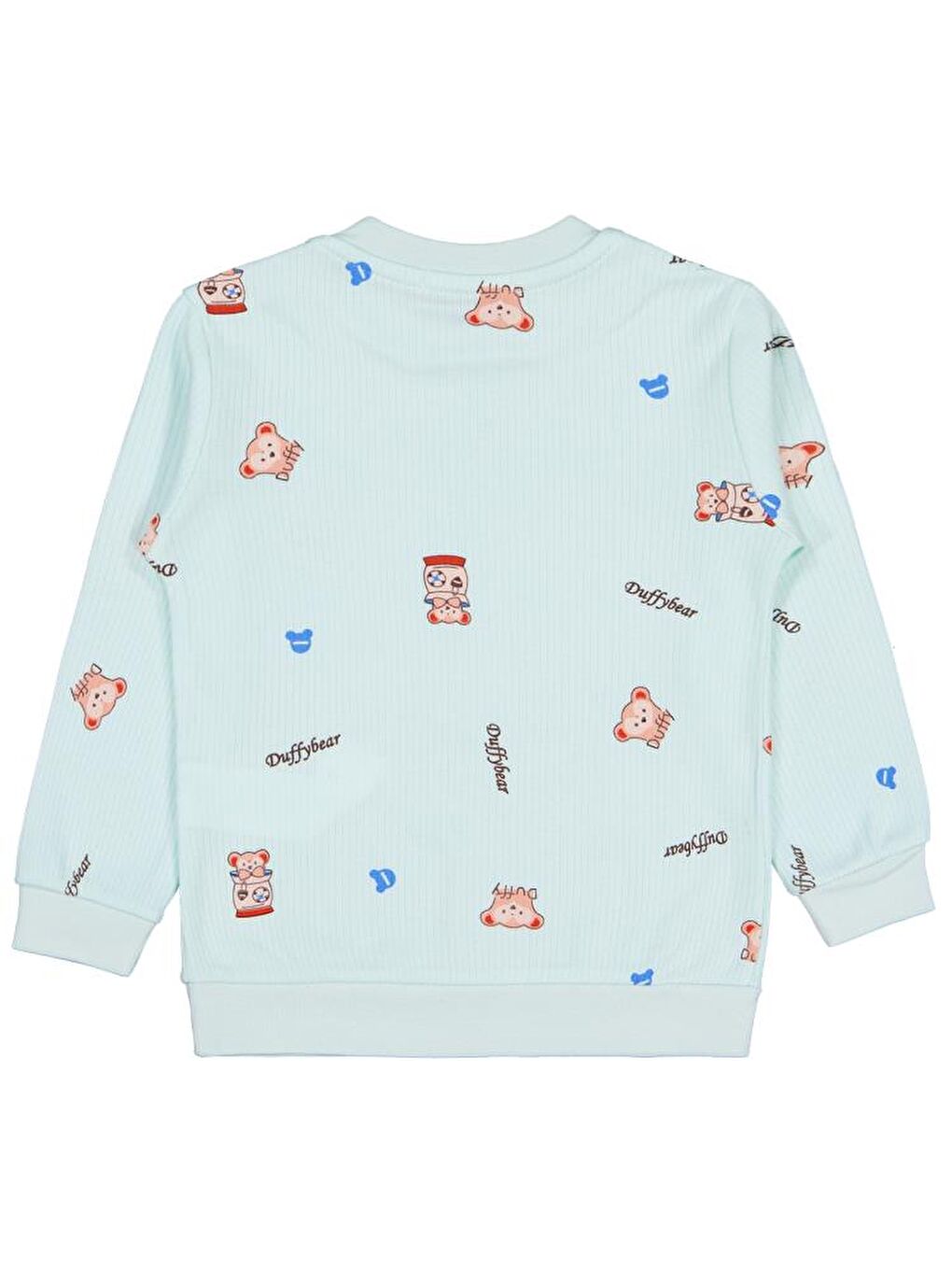 Yeşil Girls Ayıcık Baskılı 2-5 Yaş Sweatshirt-1