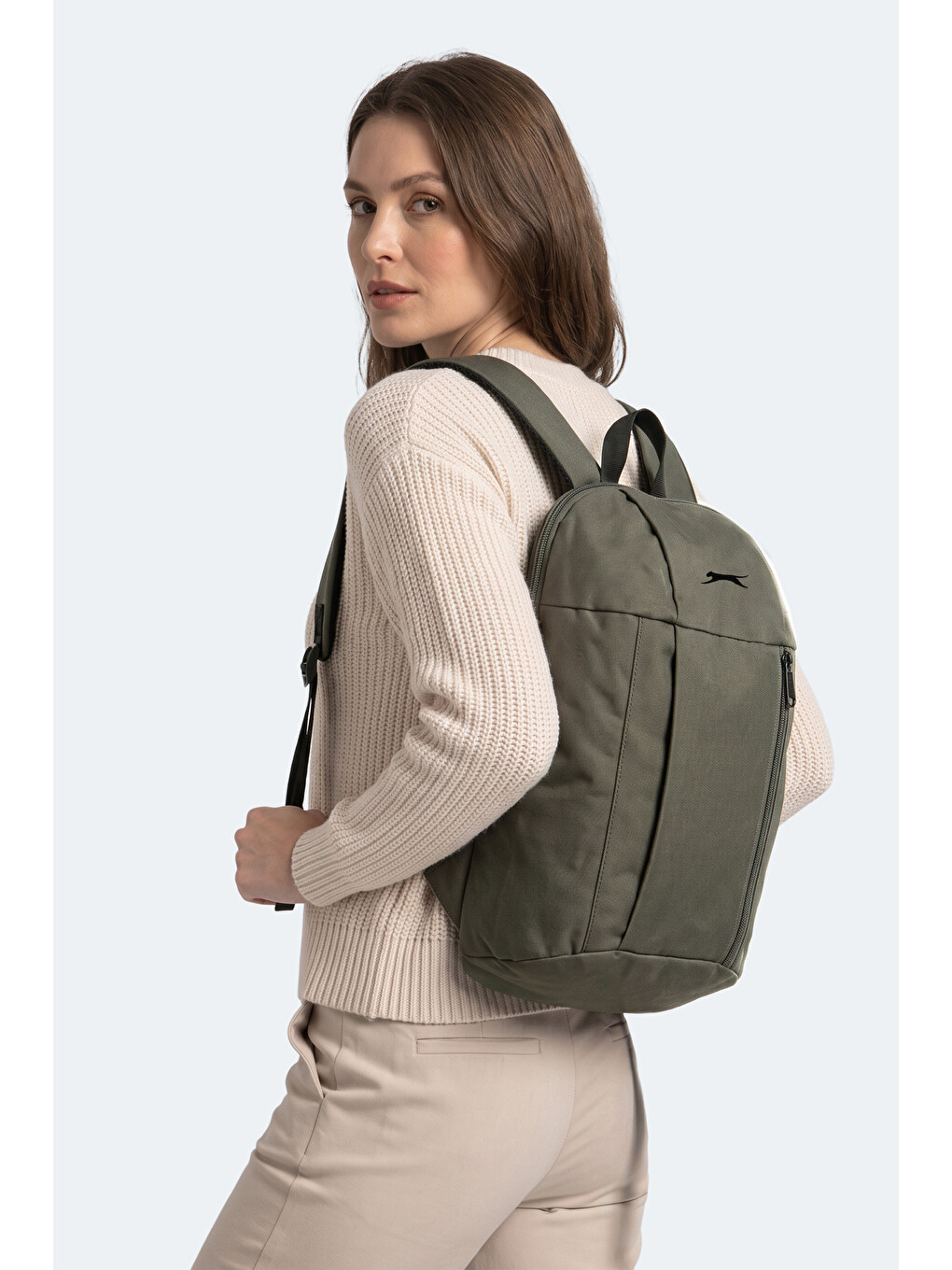 Gaver I Unisex Haki Sırt Çantası-1