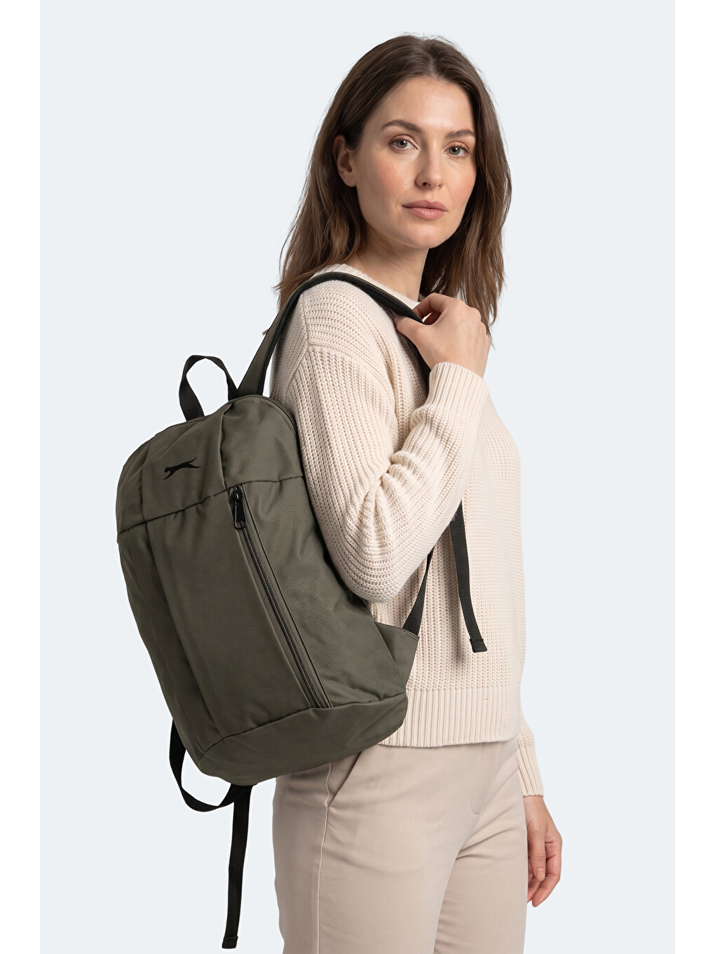 Gaver I Unisex Haki Sırt Çantası-6