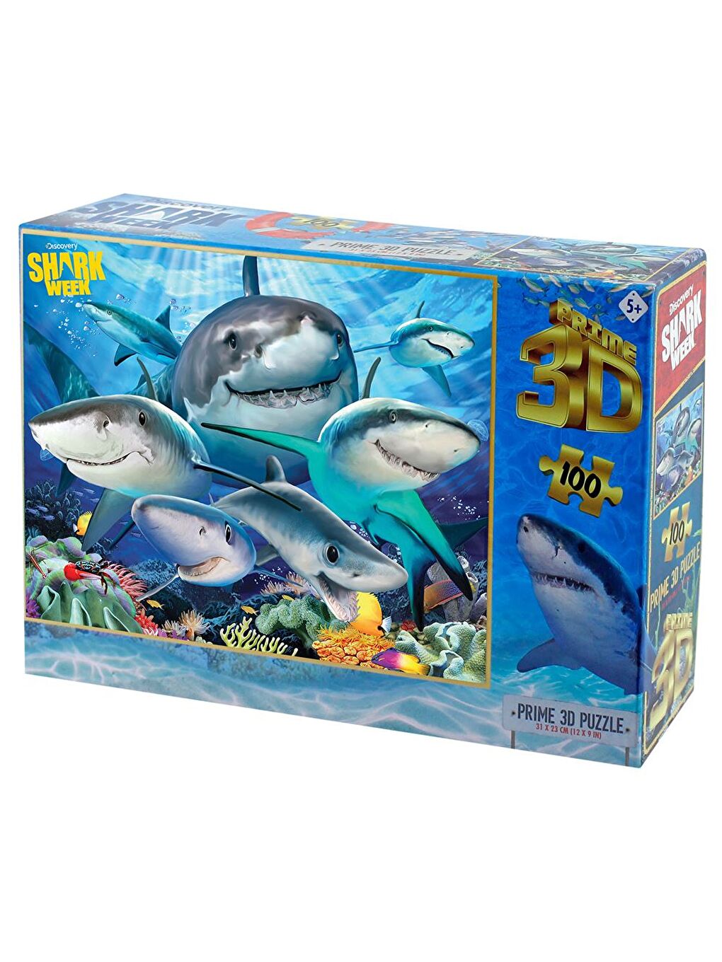 LC WAIKIKI Discovery Köpek Balıkları Puzzle 100 Parça 10668