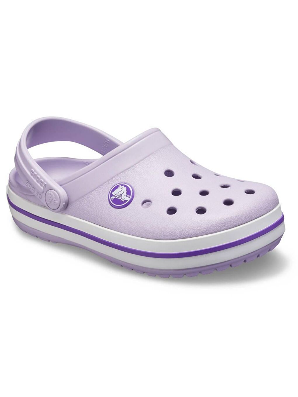 Crocband Clog Çocuk Mor Terlik-1