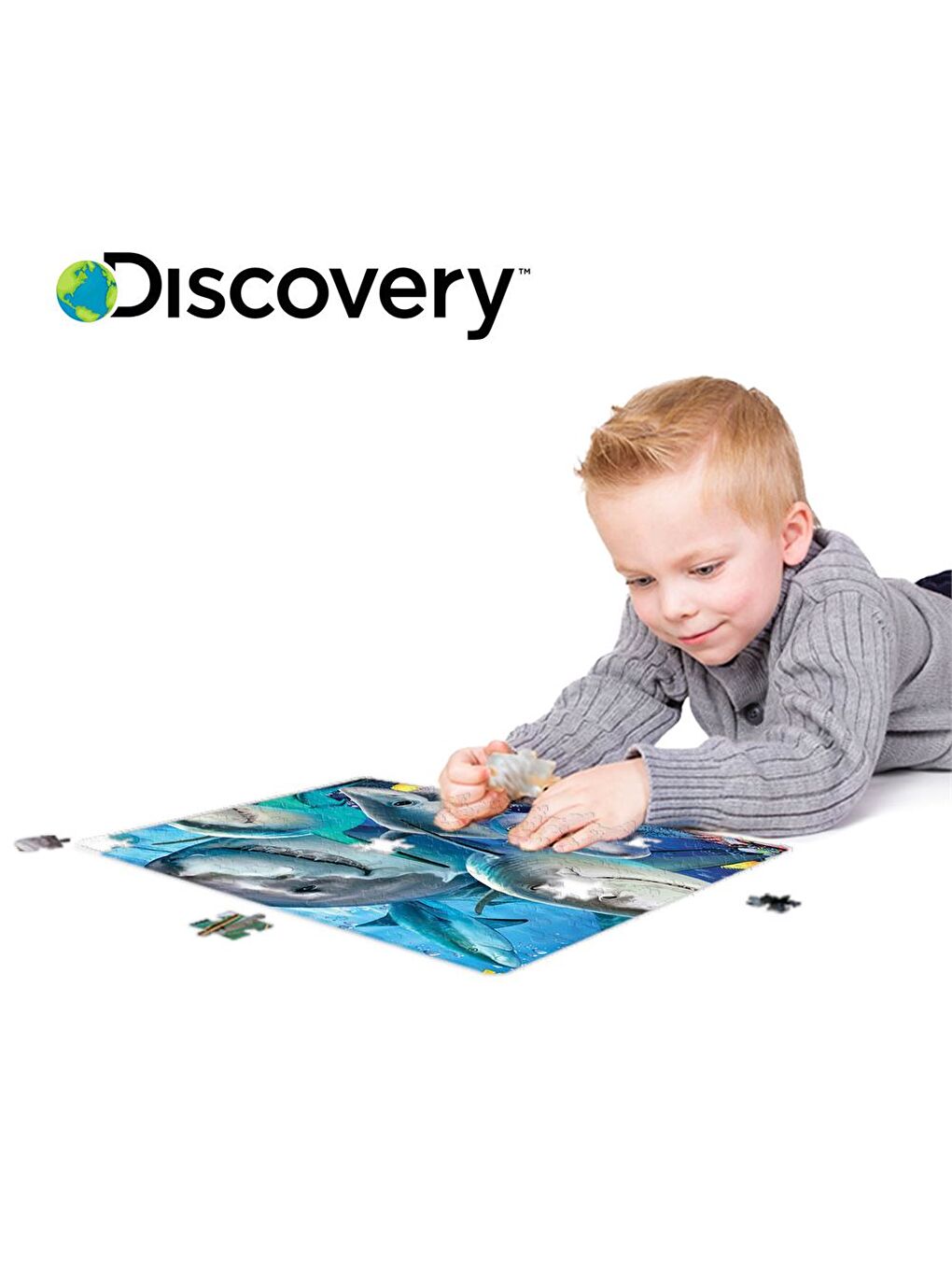 LC WAIKIKI Discovery Köpek Balıkları Puzzle 100 Parça 10668 - 2