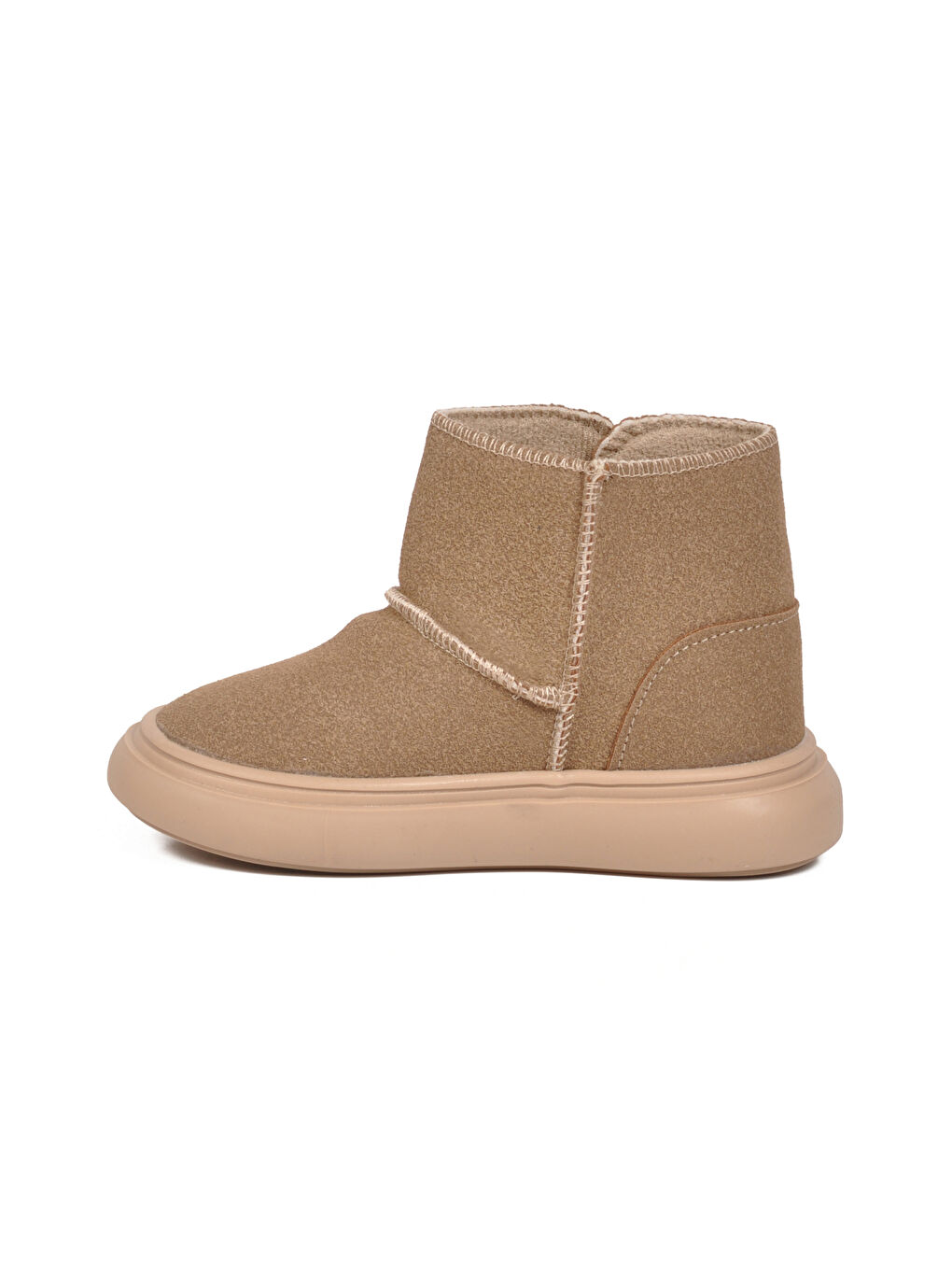 Bej Kum Süet Cırtlı Bilek Boy Bebek Bot 823760 B-1