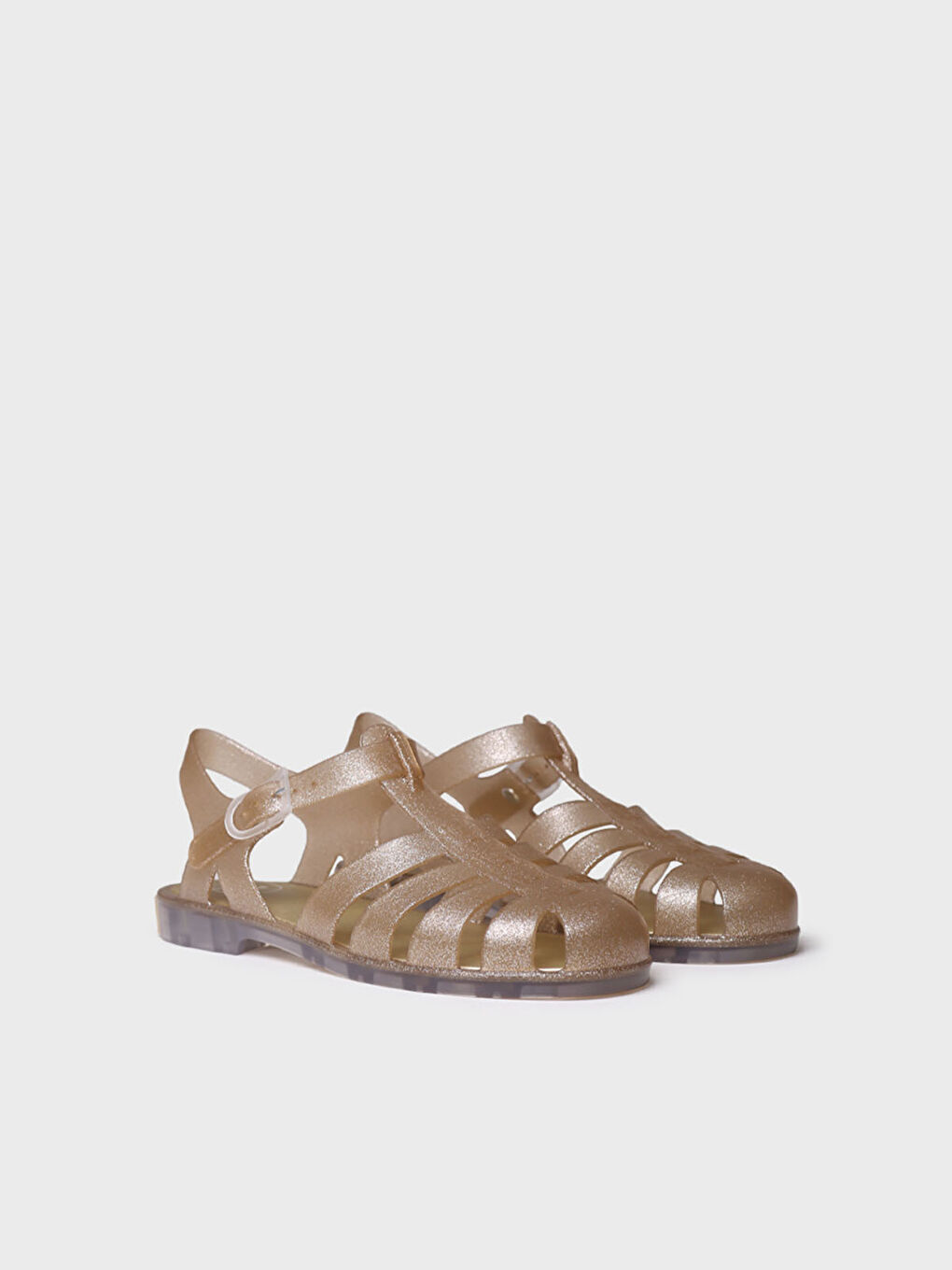 Bej Kadın Sandalet Cala Champagne-1